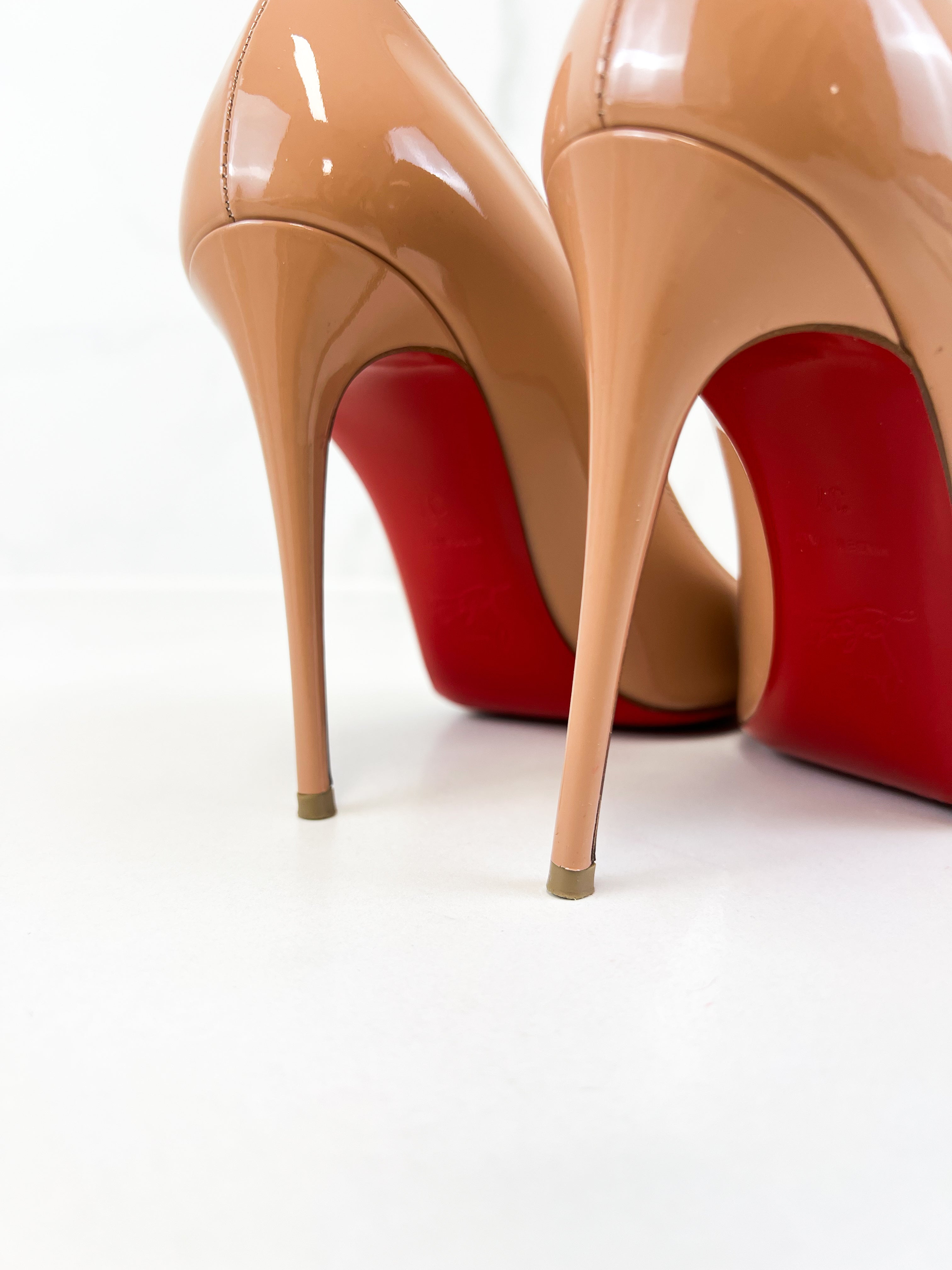 Christian Louboutin Nude Kate 100 Size 37