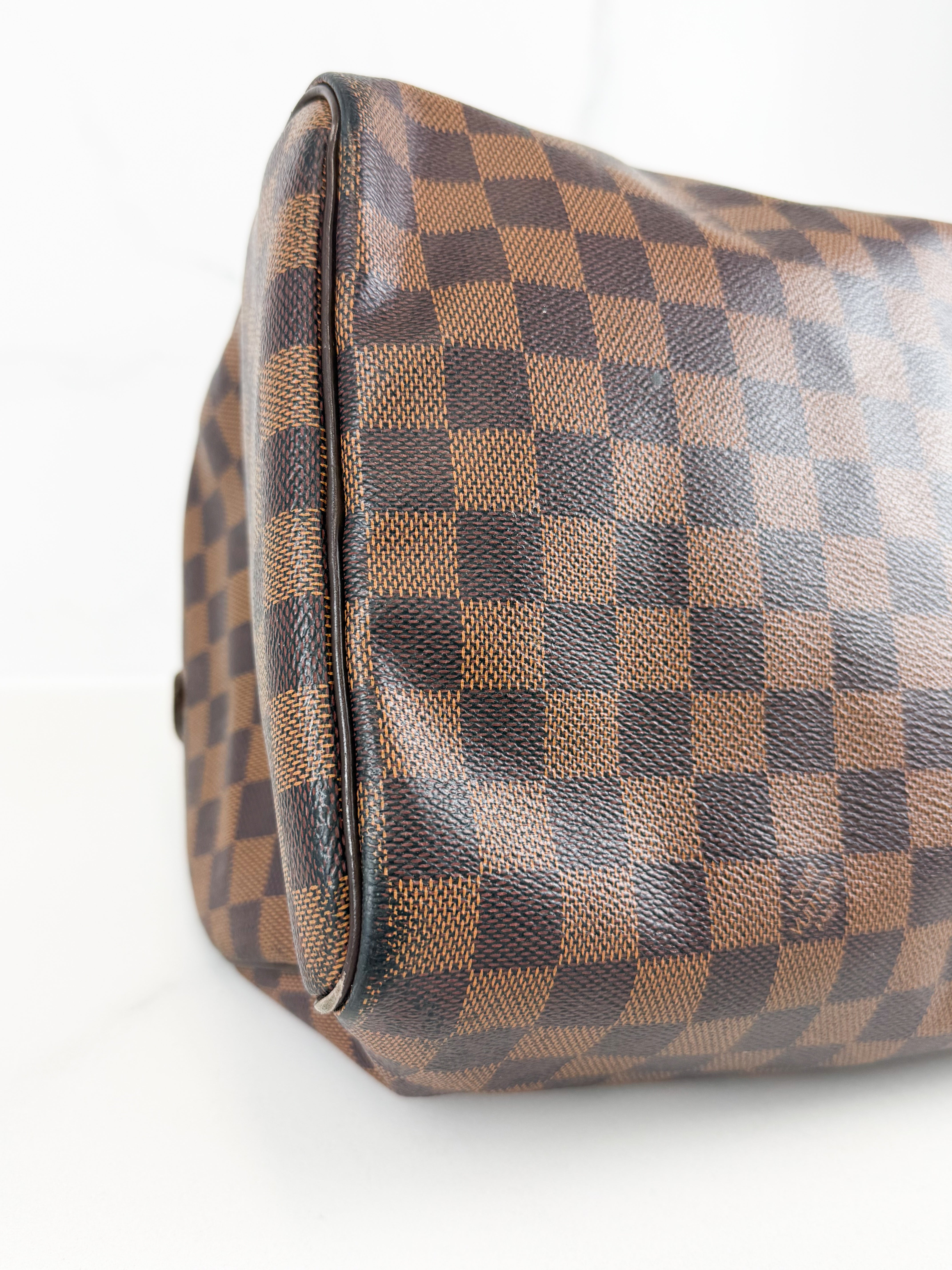Louis Vuitton Speedy 30 Damier Ebene Canvas