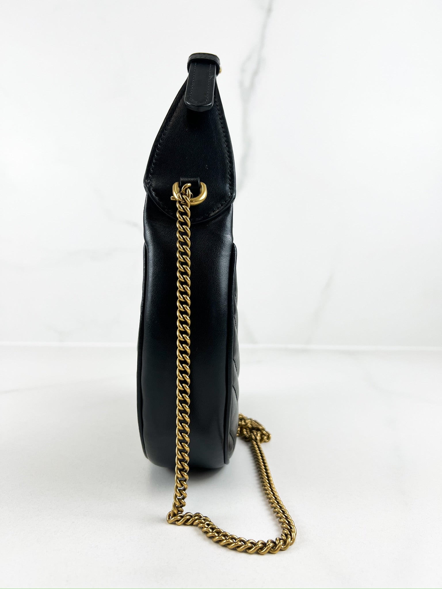 Gucci Half Moon Mini GG Marmont Bag