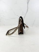 Valentino Garavani Grained Rockstud Shoulder Bag