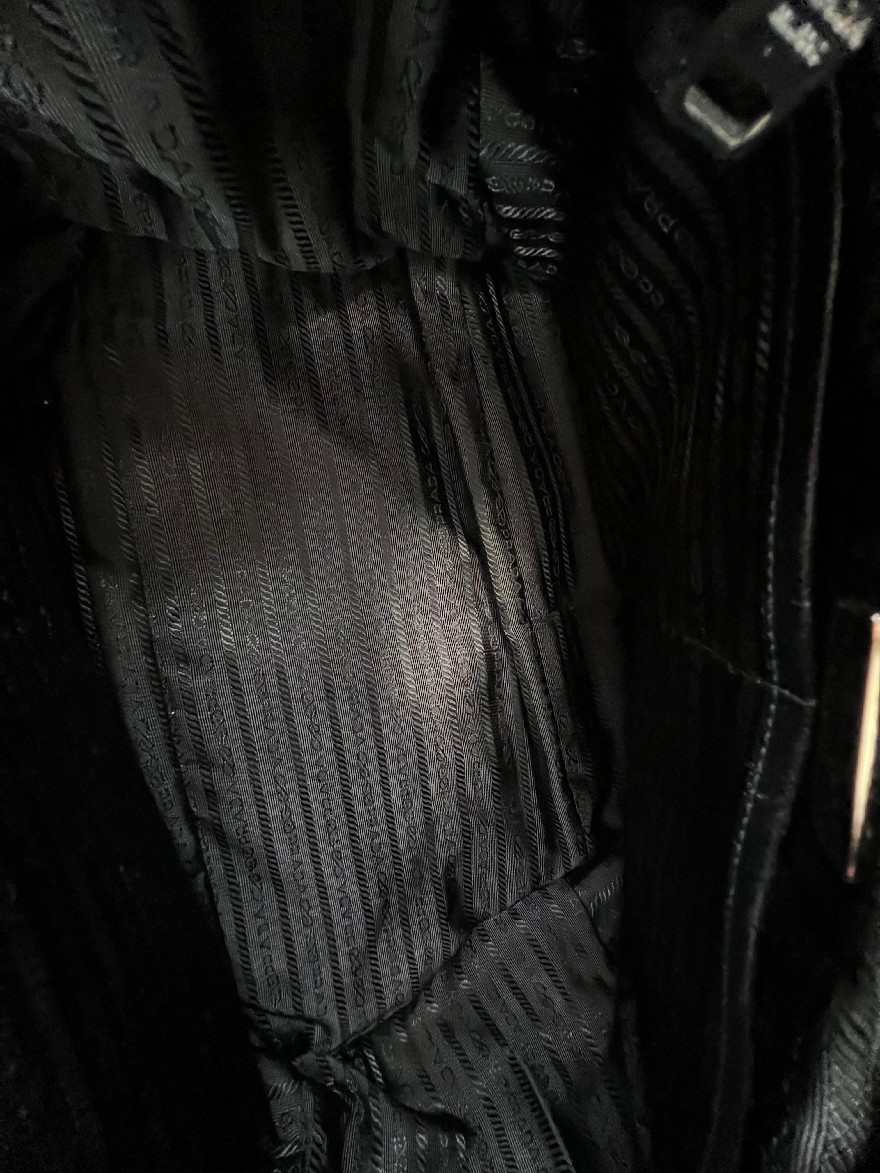 Prada Black Re-Nylon Baby Bag