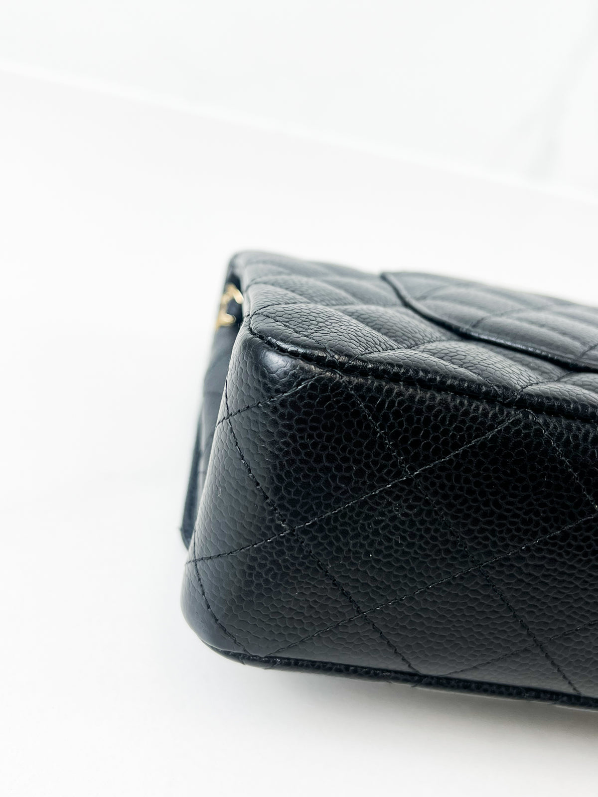 Chanel Small Classic Double Flap Caviar Shoulder Bag