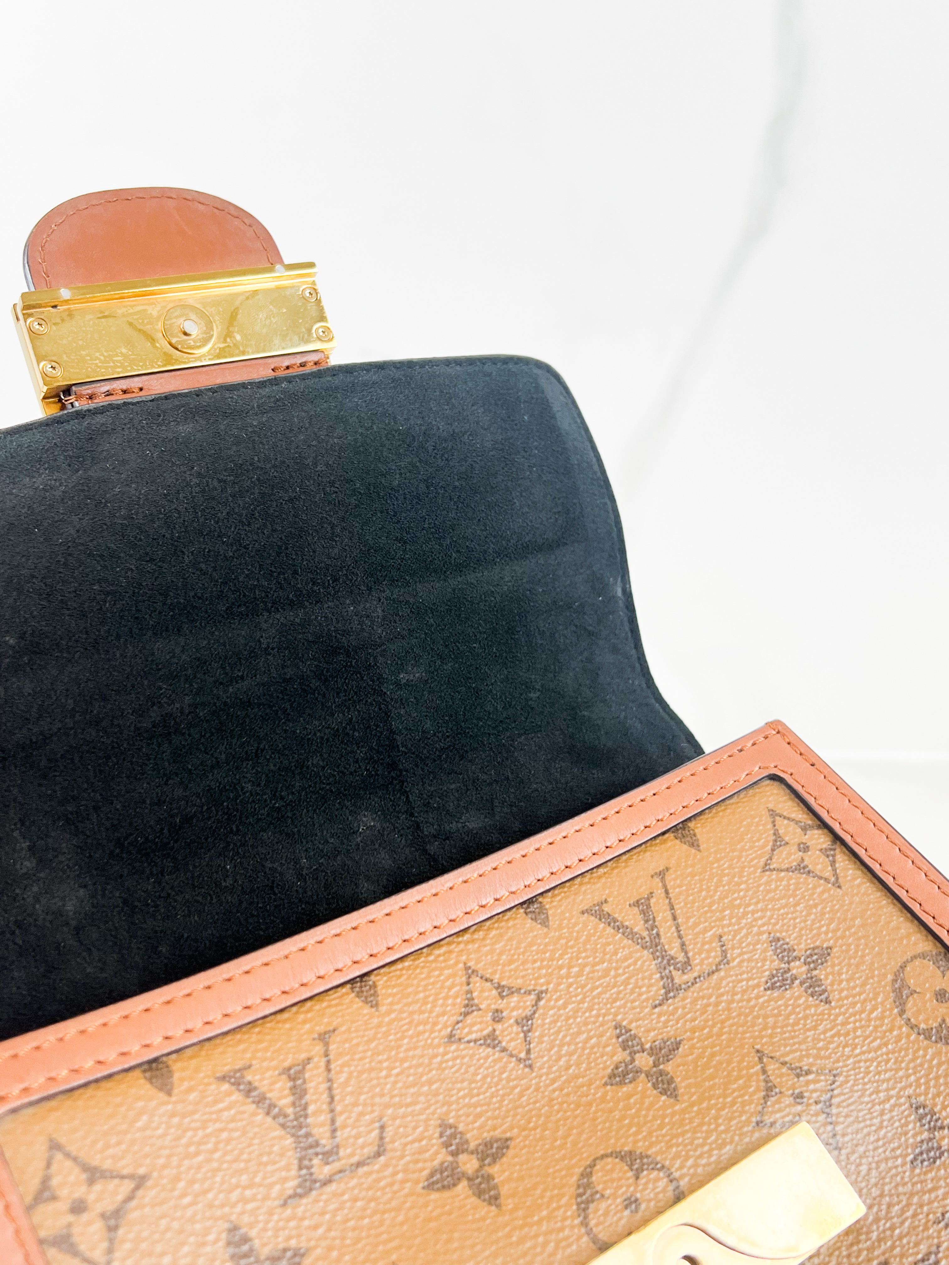 Louis Vuitton Dauphine Reverse Monogram Mini Crossbody Bag