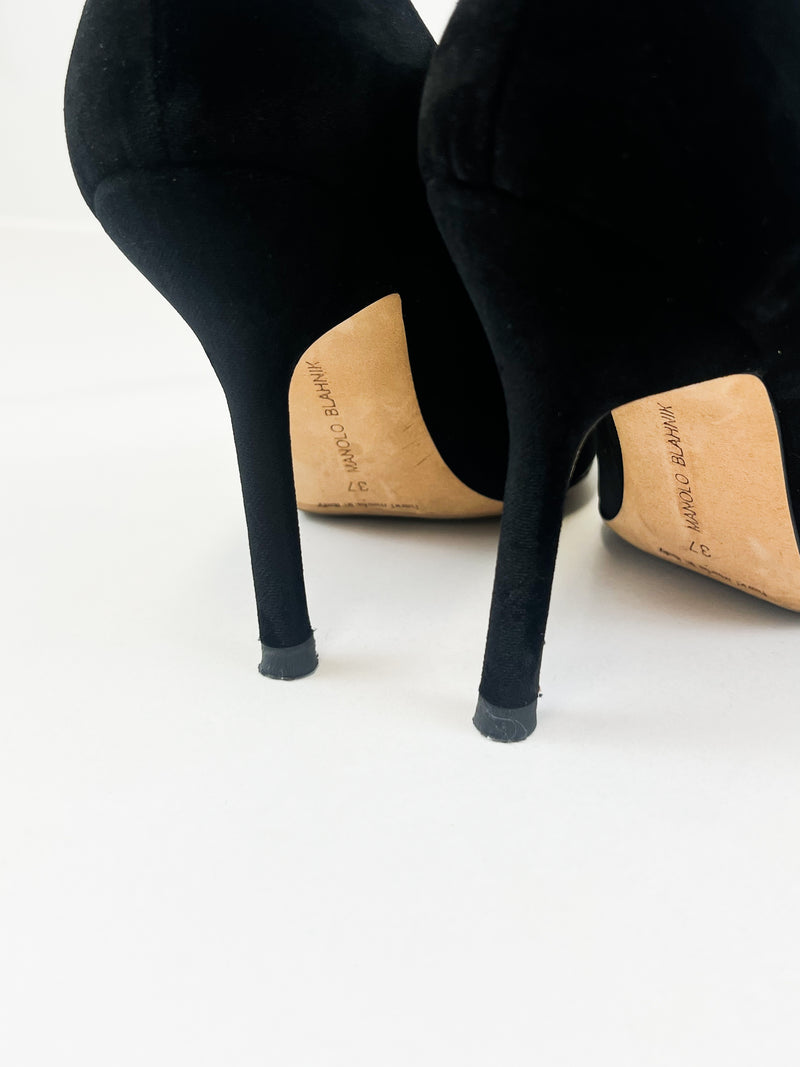 Manolo Blahnik Hangisi Pump 100mm