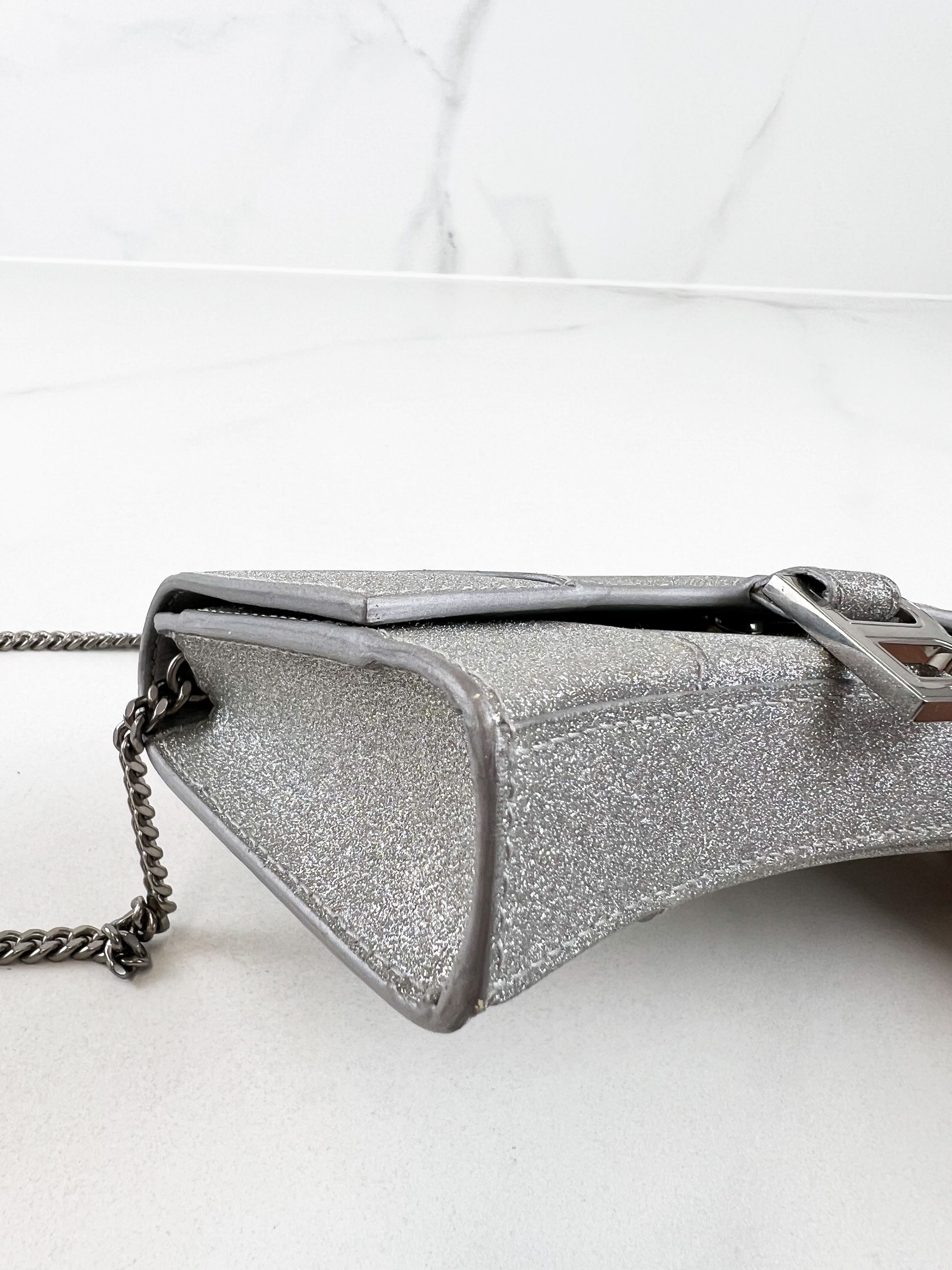 Balenciaga Hourglass Wallet on Chain