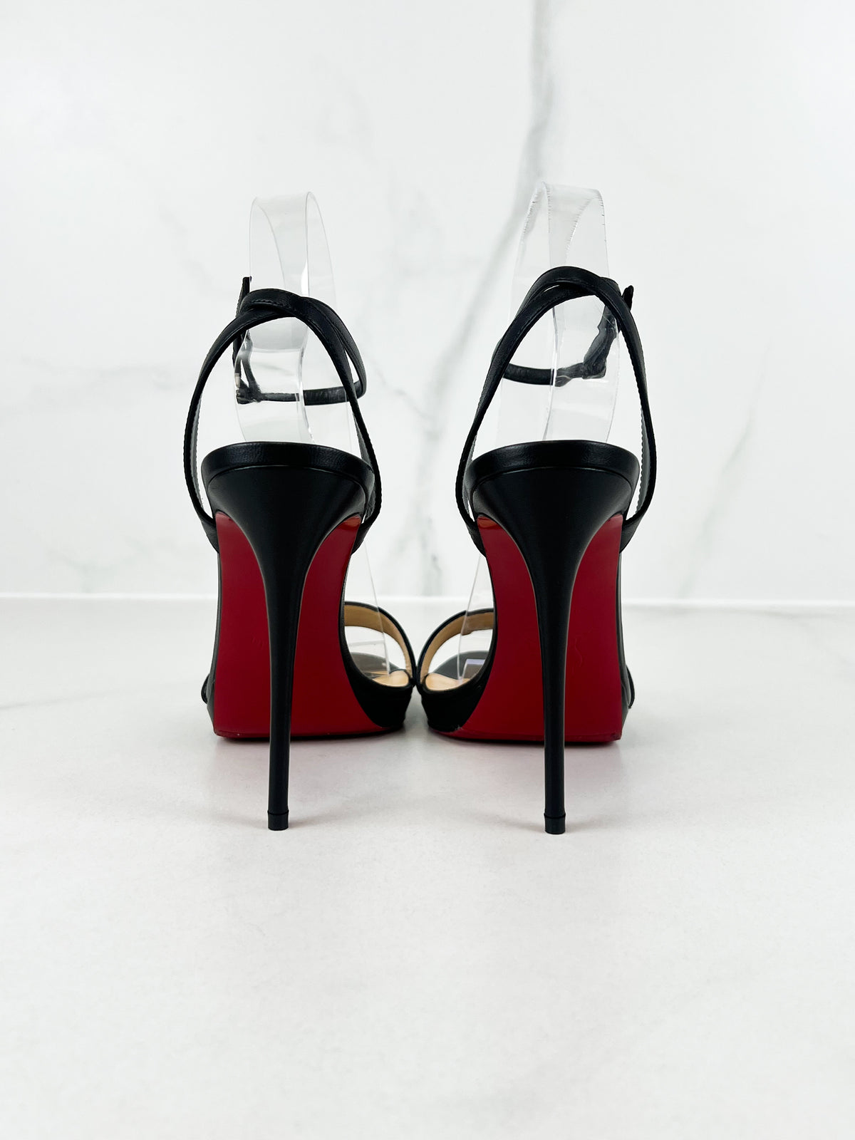 Christian Louboutin Loubigirl 100 Nappa Sandal Size 39.5