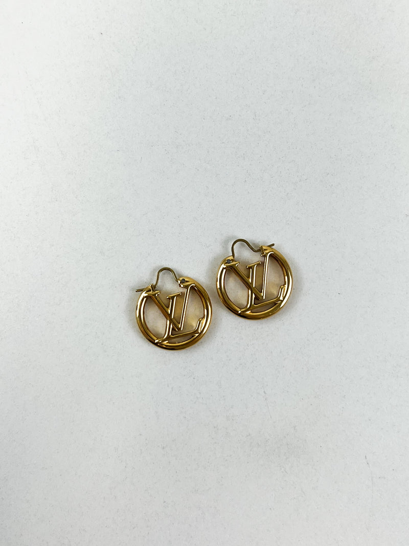 Louis Vuitton Louise Hoop Earrings