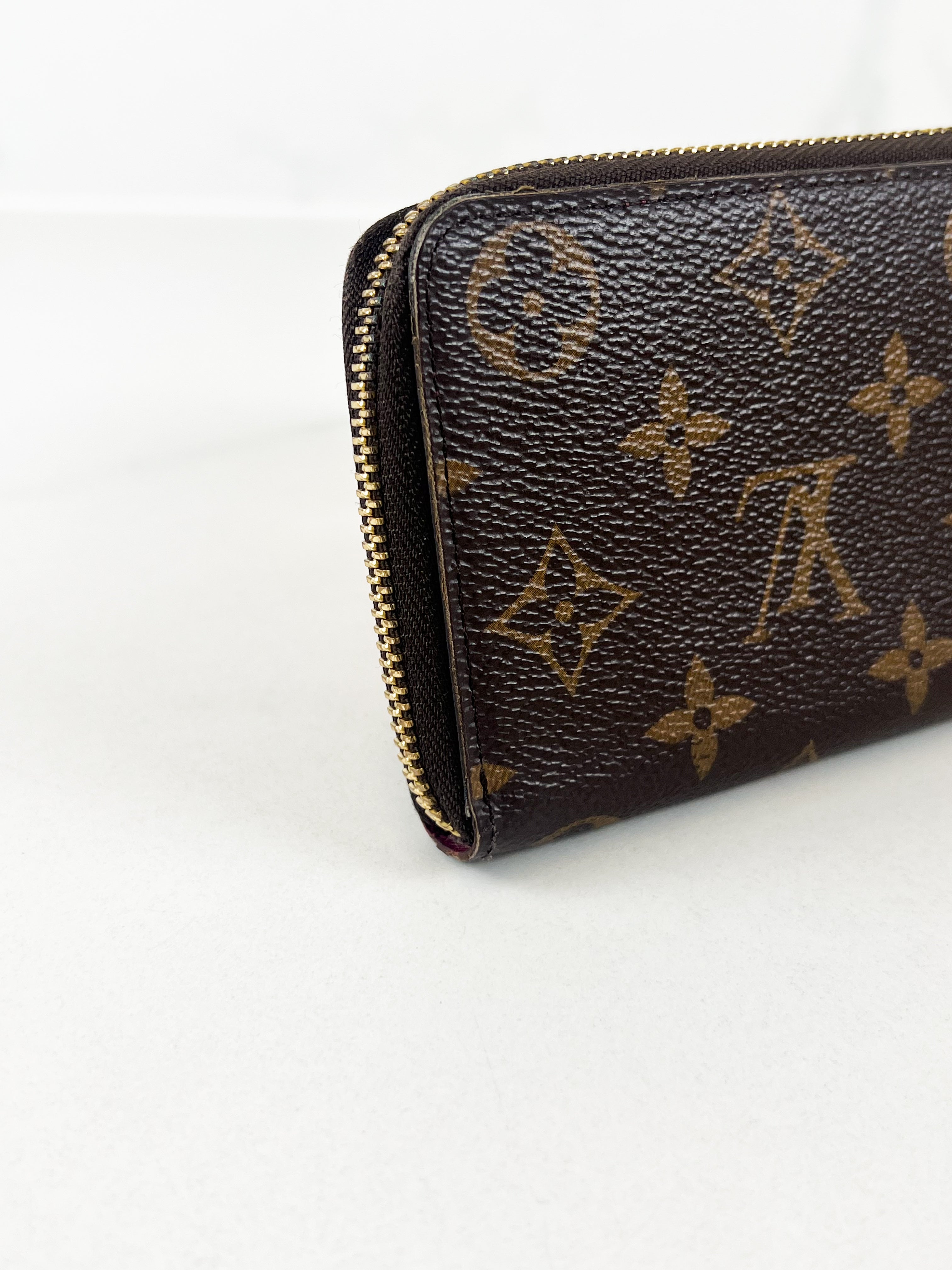 Louis Vuitton Monogram Canvas Clemence Wallet
