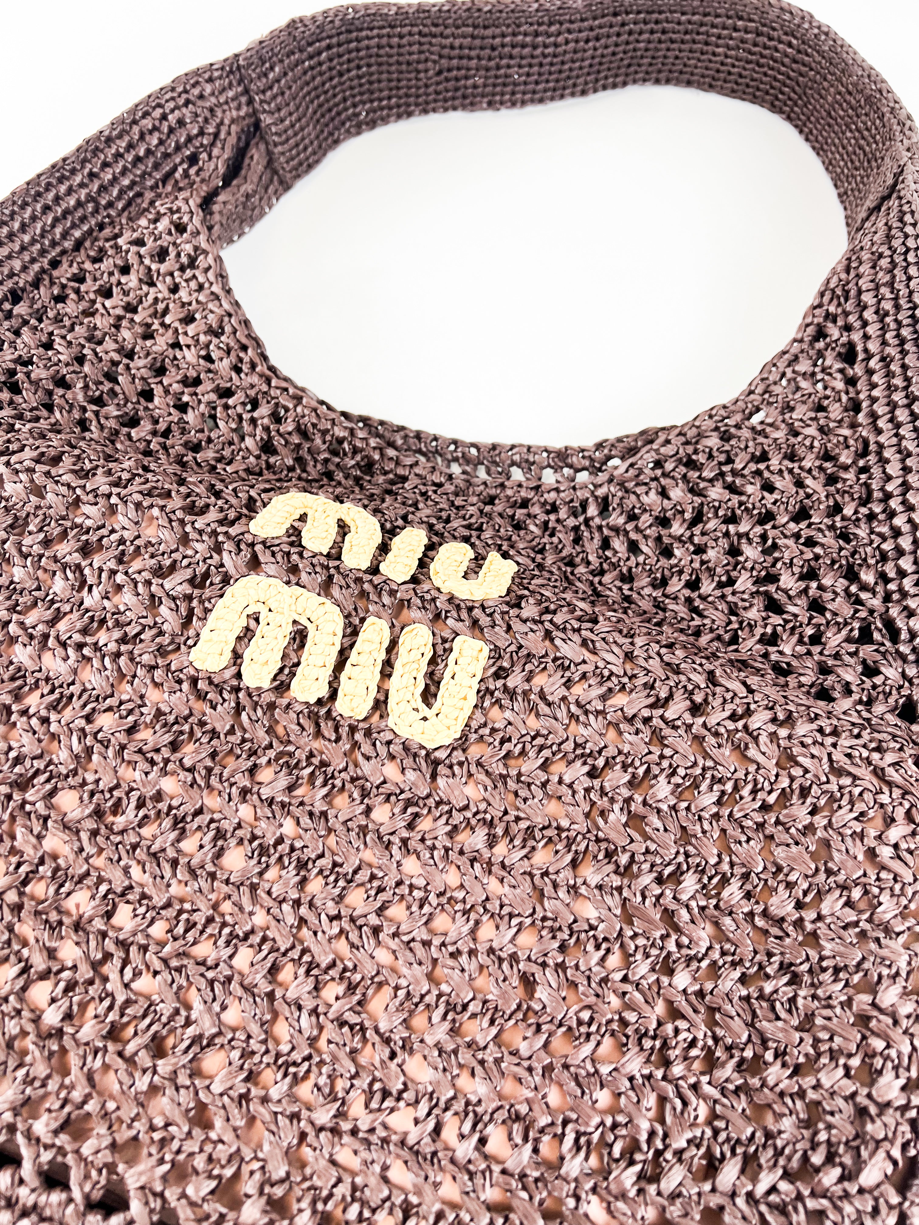 Miu Miu Beach Tote Bag