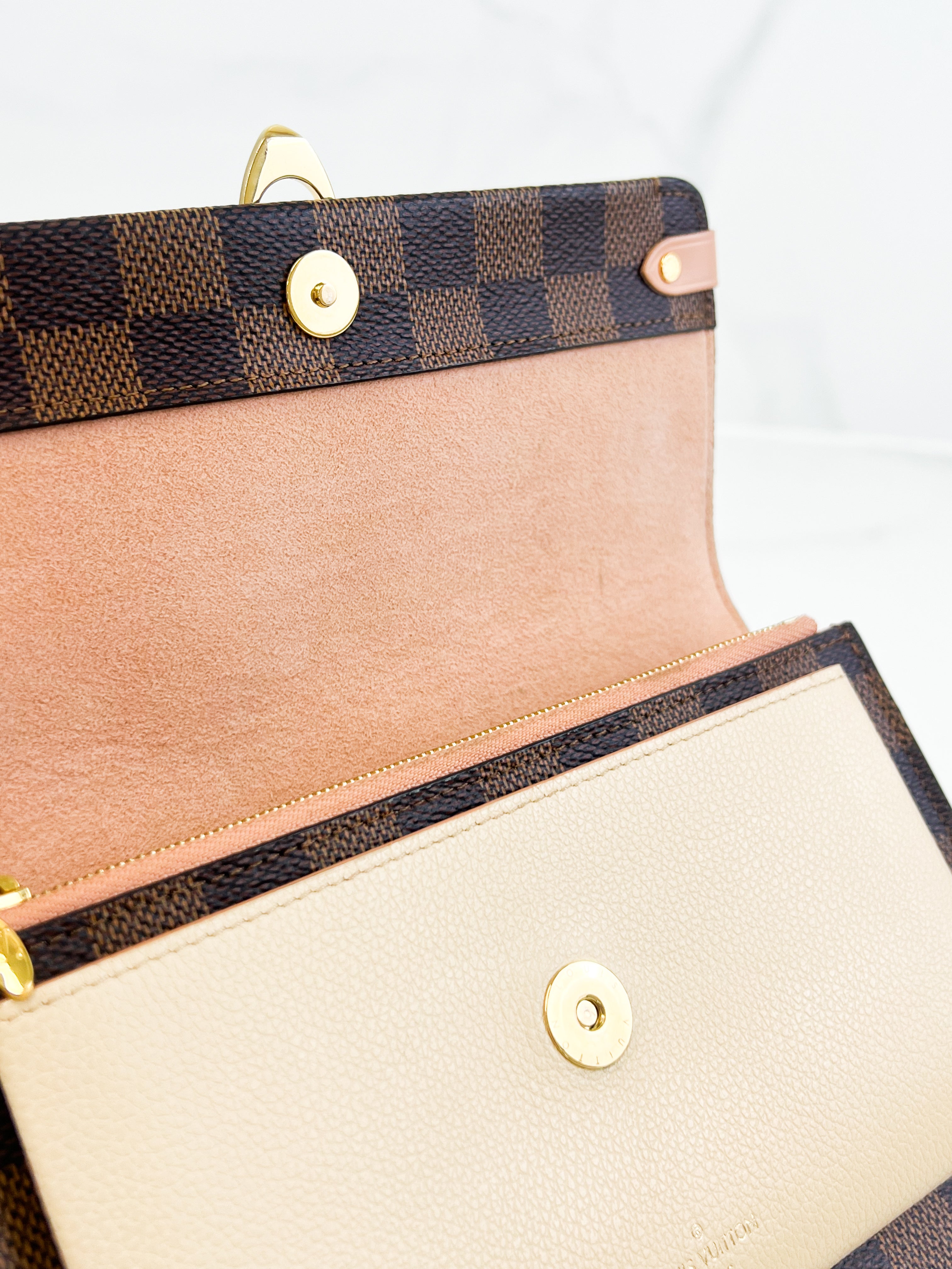 Louis Vuitton Damier Ebene Canvas Vavin WOC