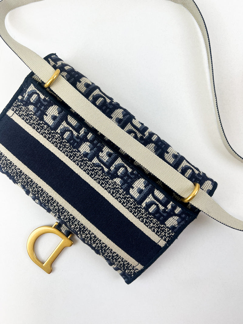 Christian Dior Saddle Slim Pouch Bag