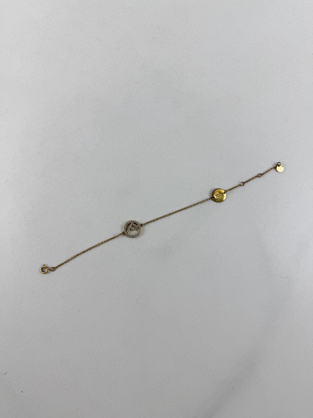 F is Fendi Bracelet in Gold Tone