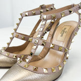 Valentino Garavani Rockstud Caged Pump Size 36.5