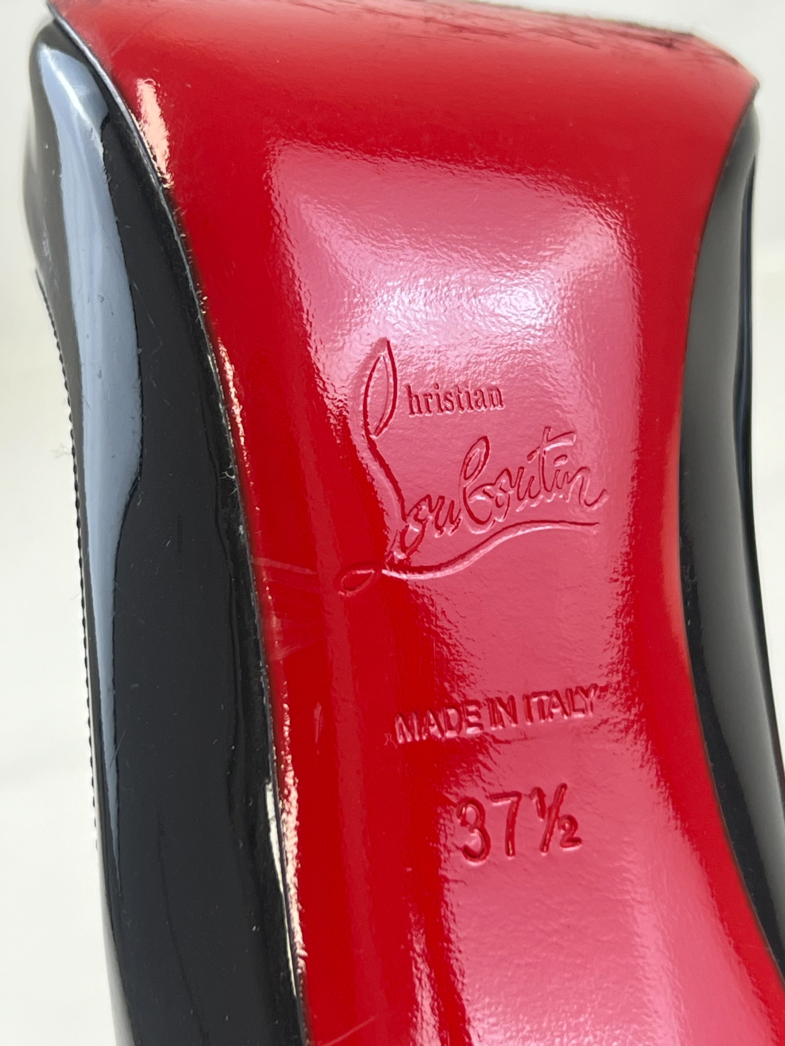 Christian Louboutin Black So Kate 120 Size 37.5