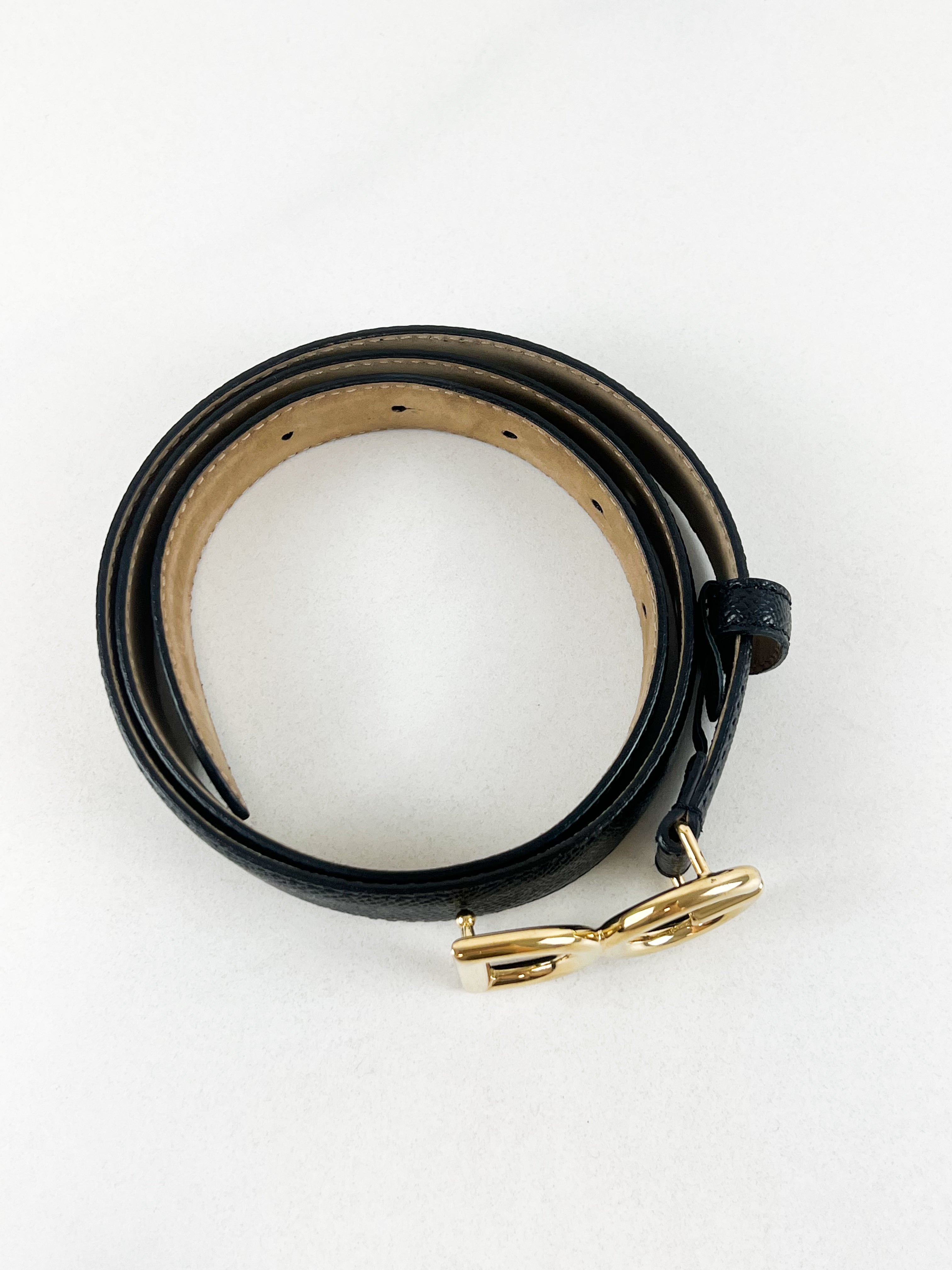 Dolce & Gabbana Leather Belt Size 85