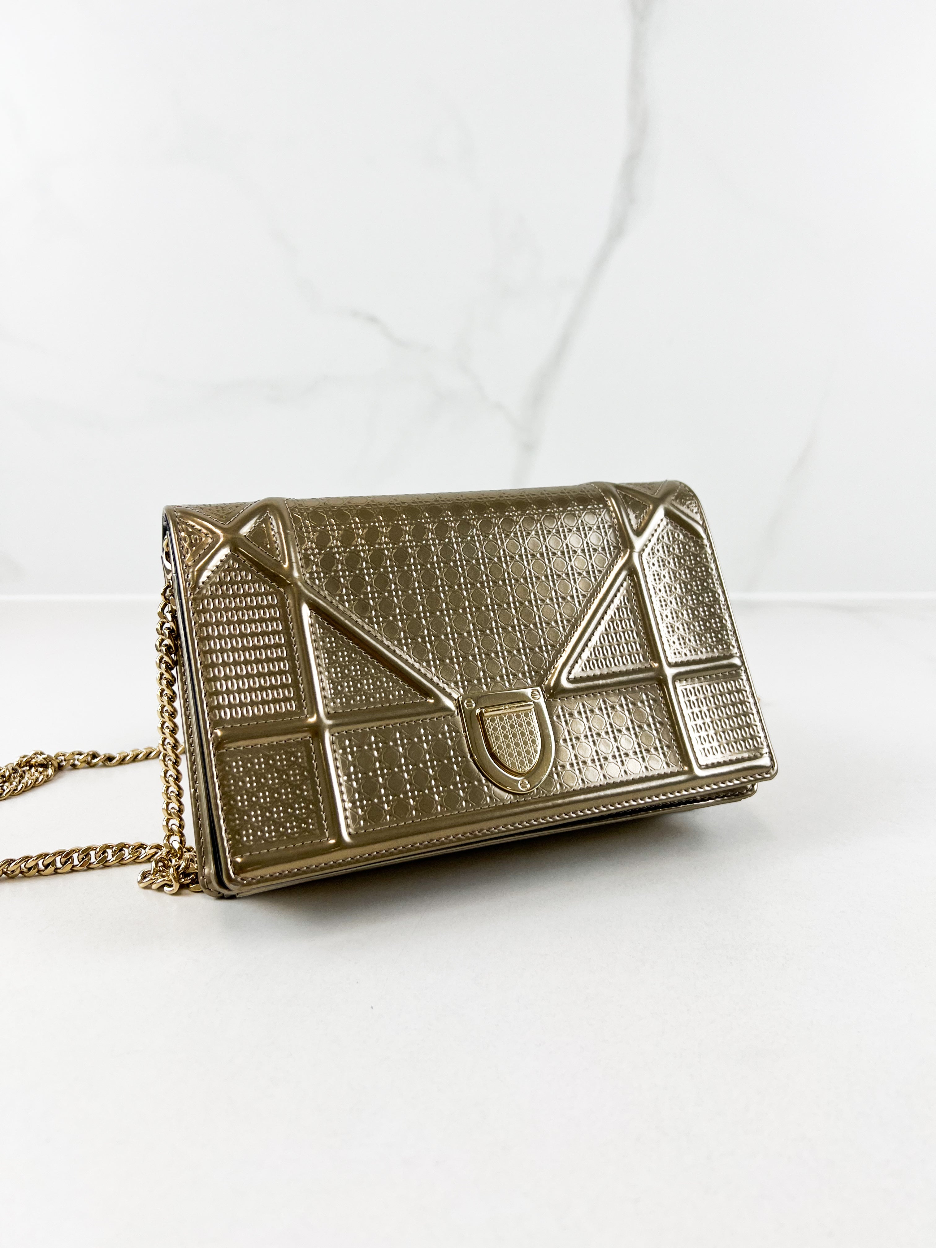 Christian Dior Gold Diorama WOC