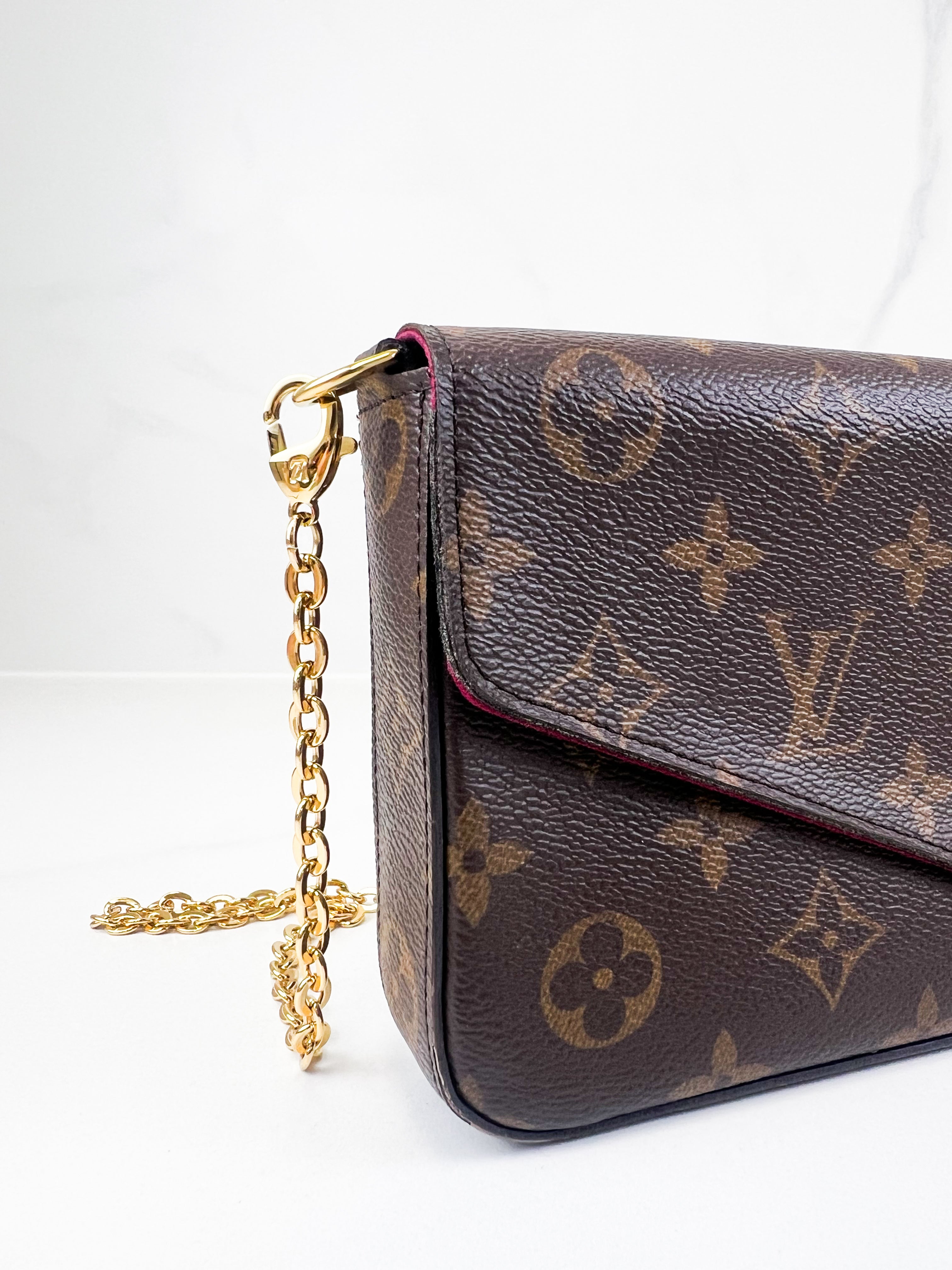 Louis Vuitton Felicie Pochette Monogram Canvas