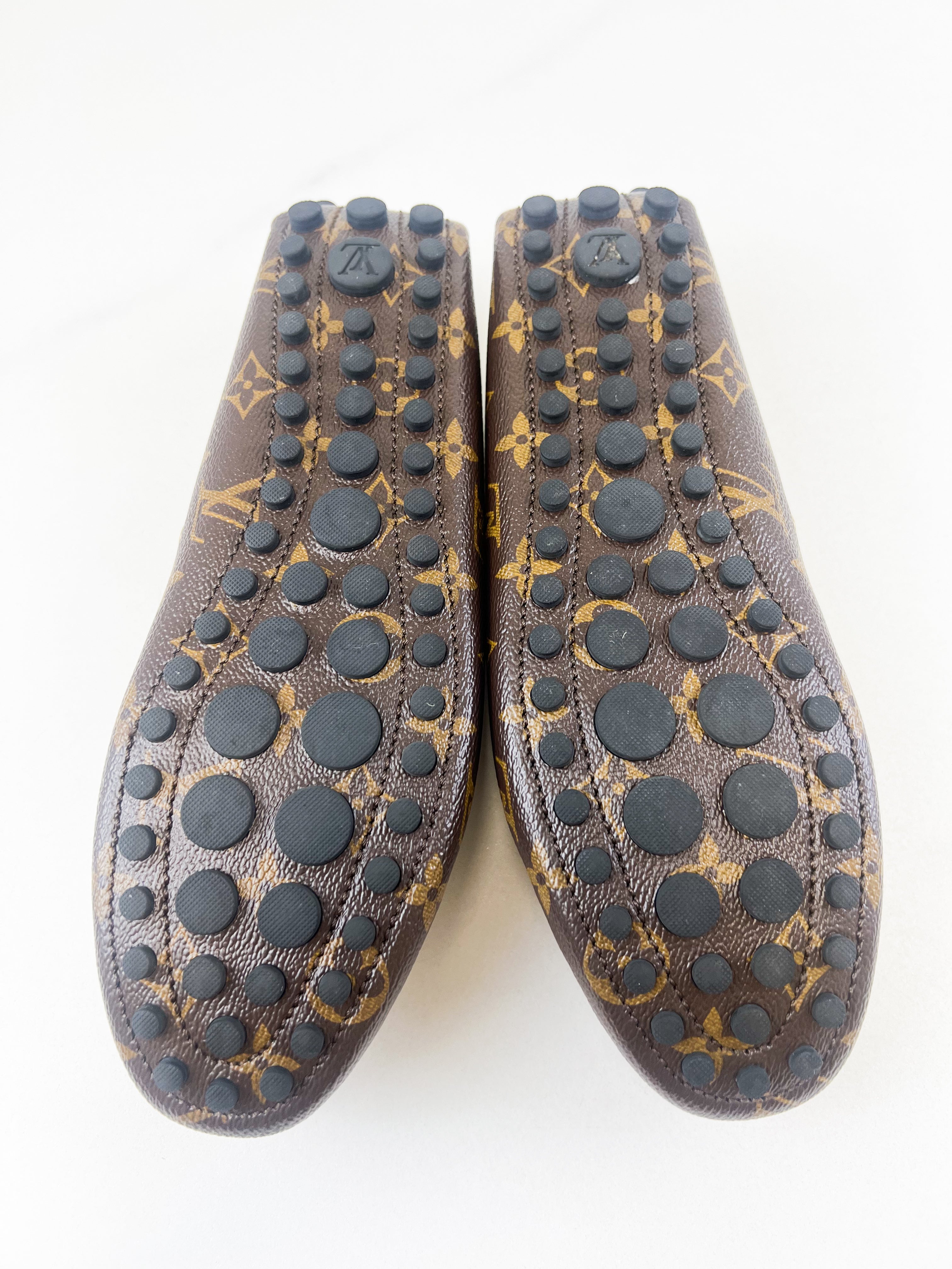 Louis Vuitton Monogram Canvas Gloria Loafer Size 41