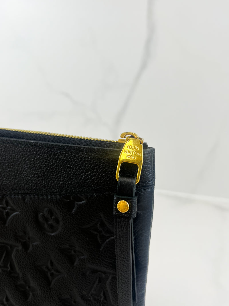 Louis Vuitton Monogram Empreinte Leather Daily Pouch