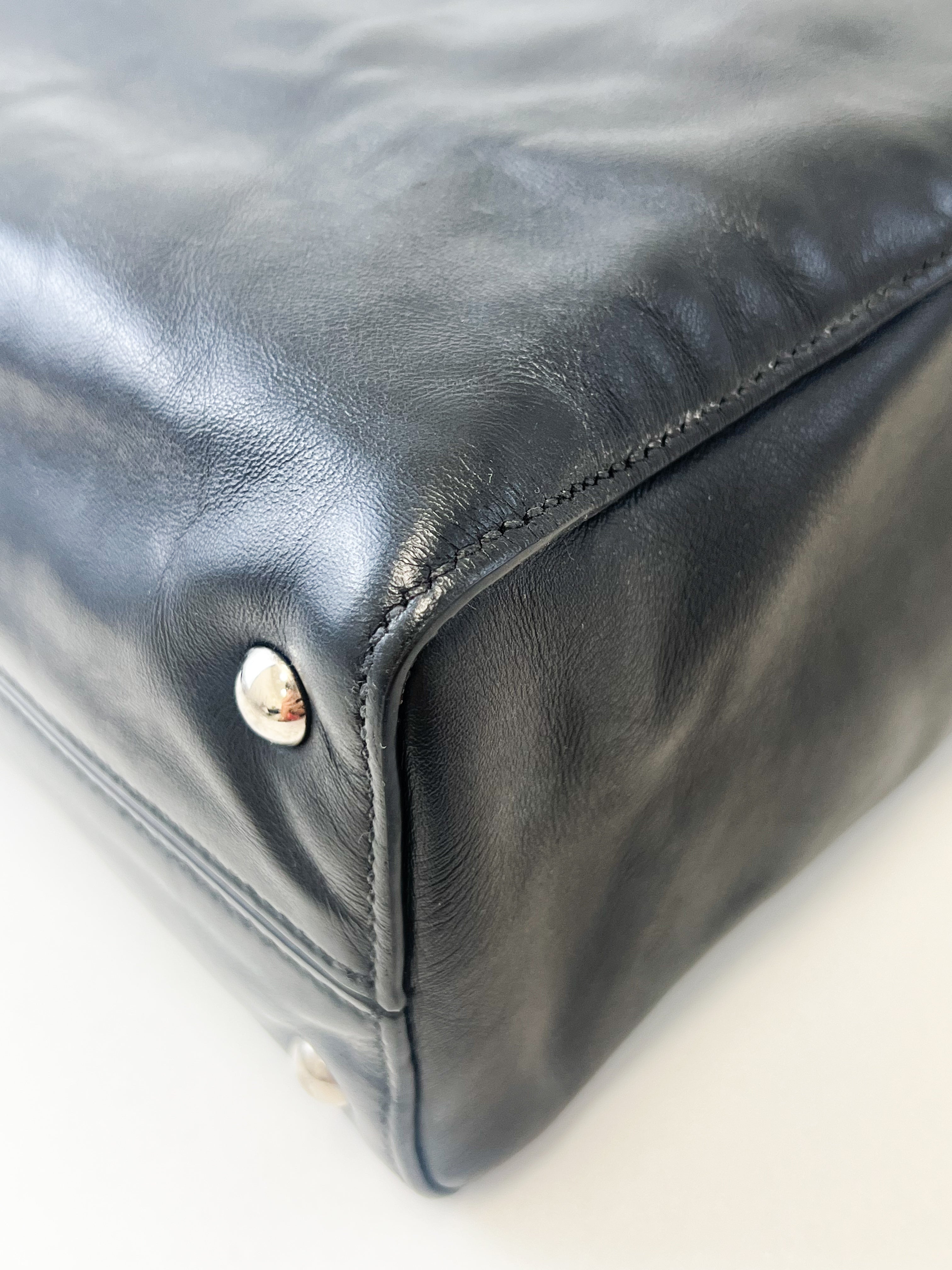 Miu Miu Leather Tote Shoulder Bag