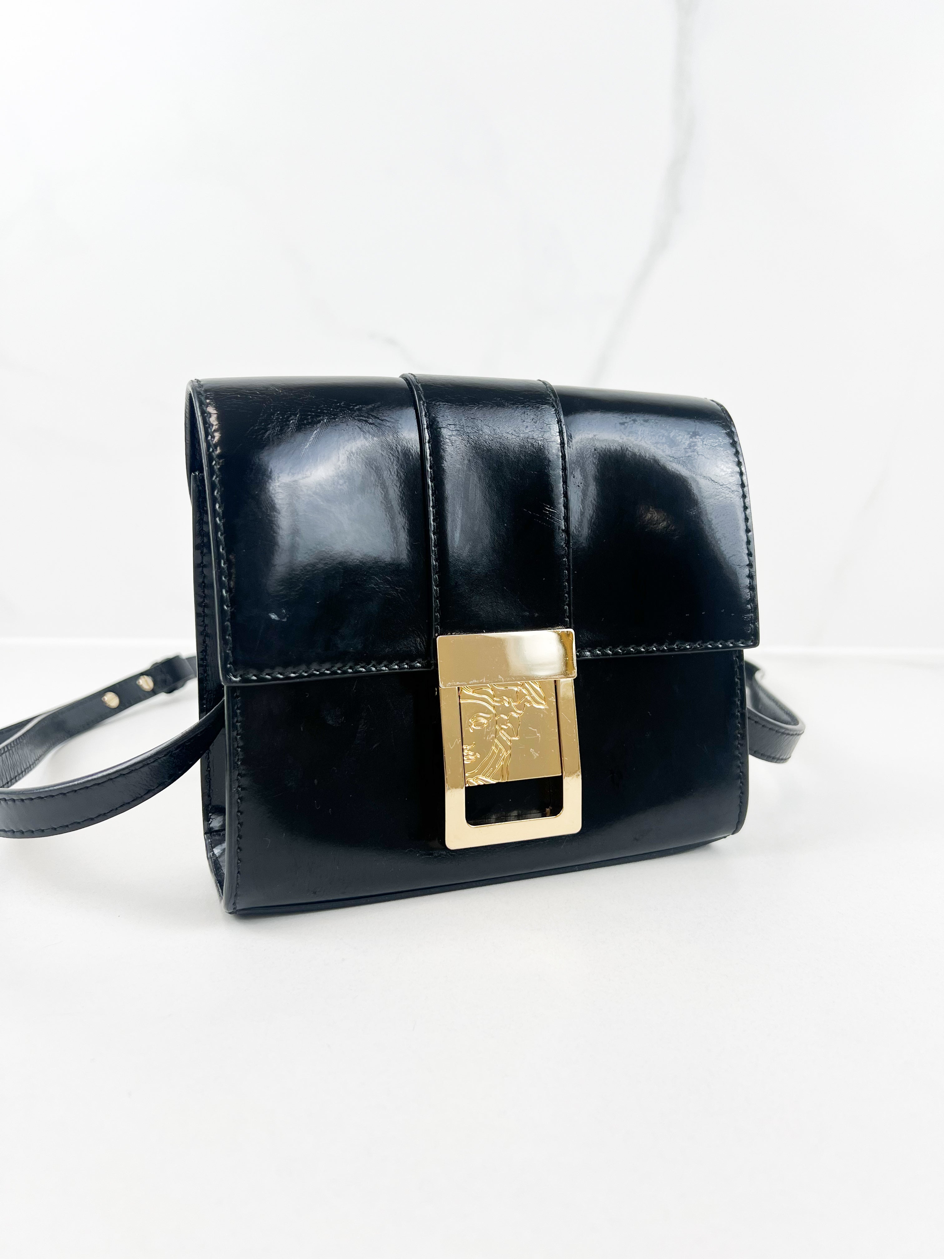 Versace Patent Leather Bag