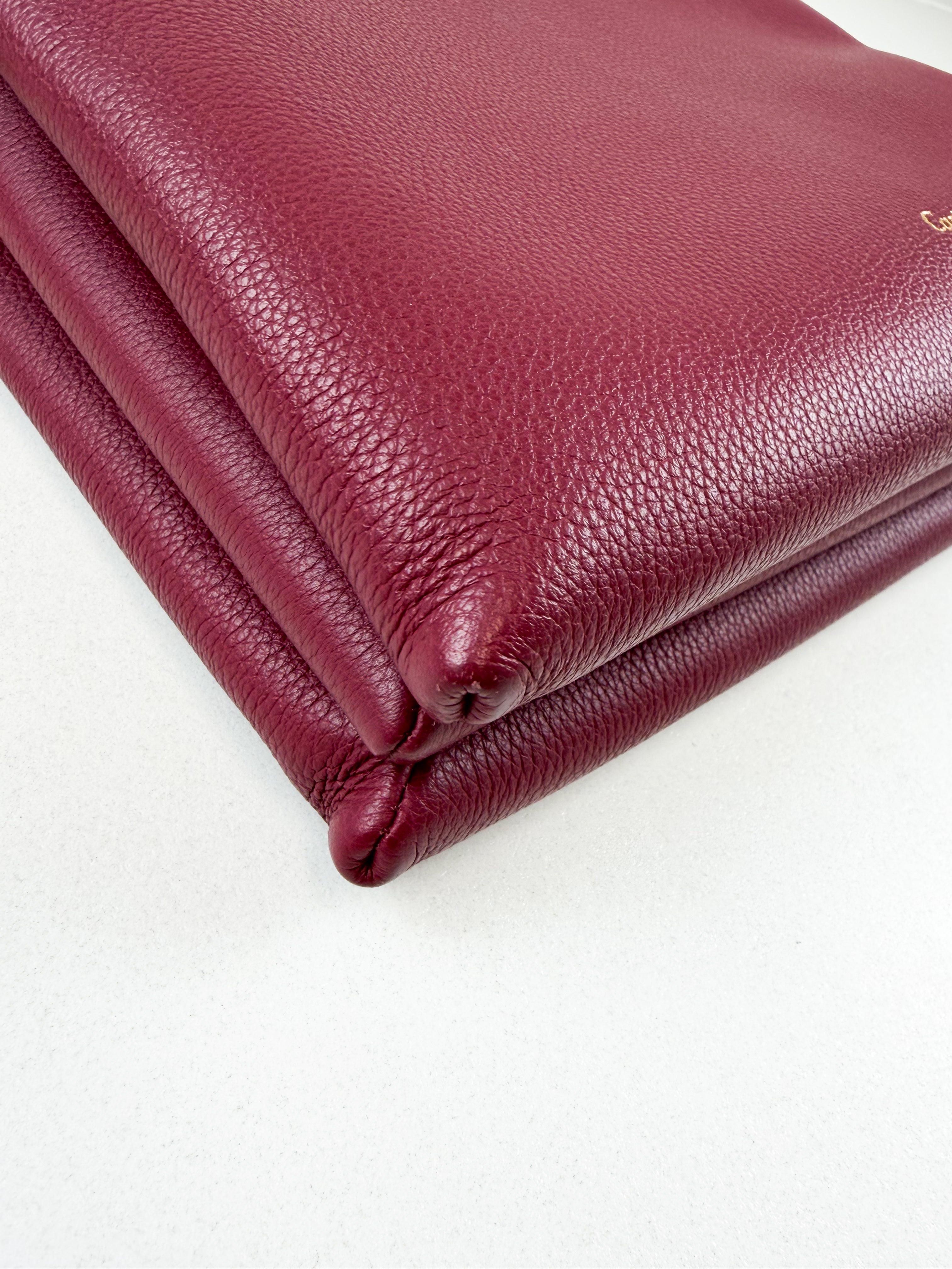 Cartier Trinity Bag in Ruby Red Grained Leather