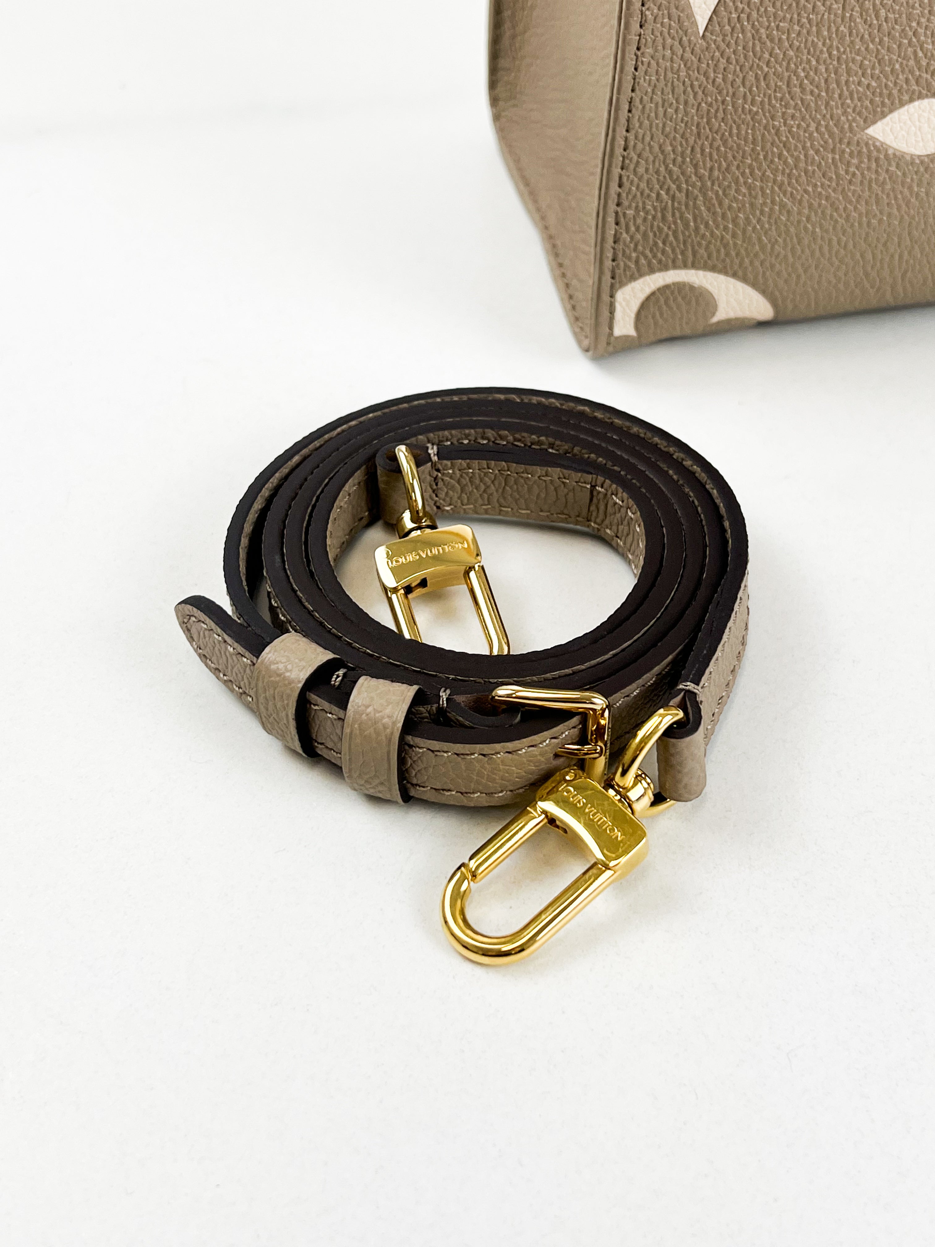 Louis Vuitton Onthego PM Tourterelle Crème