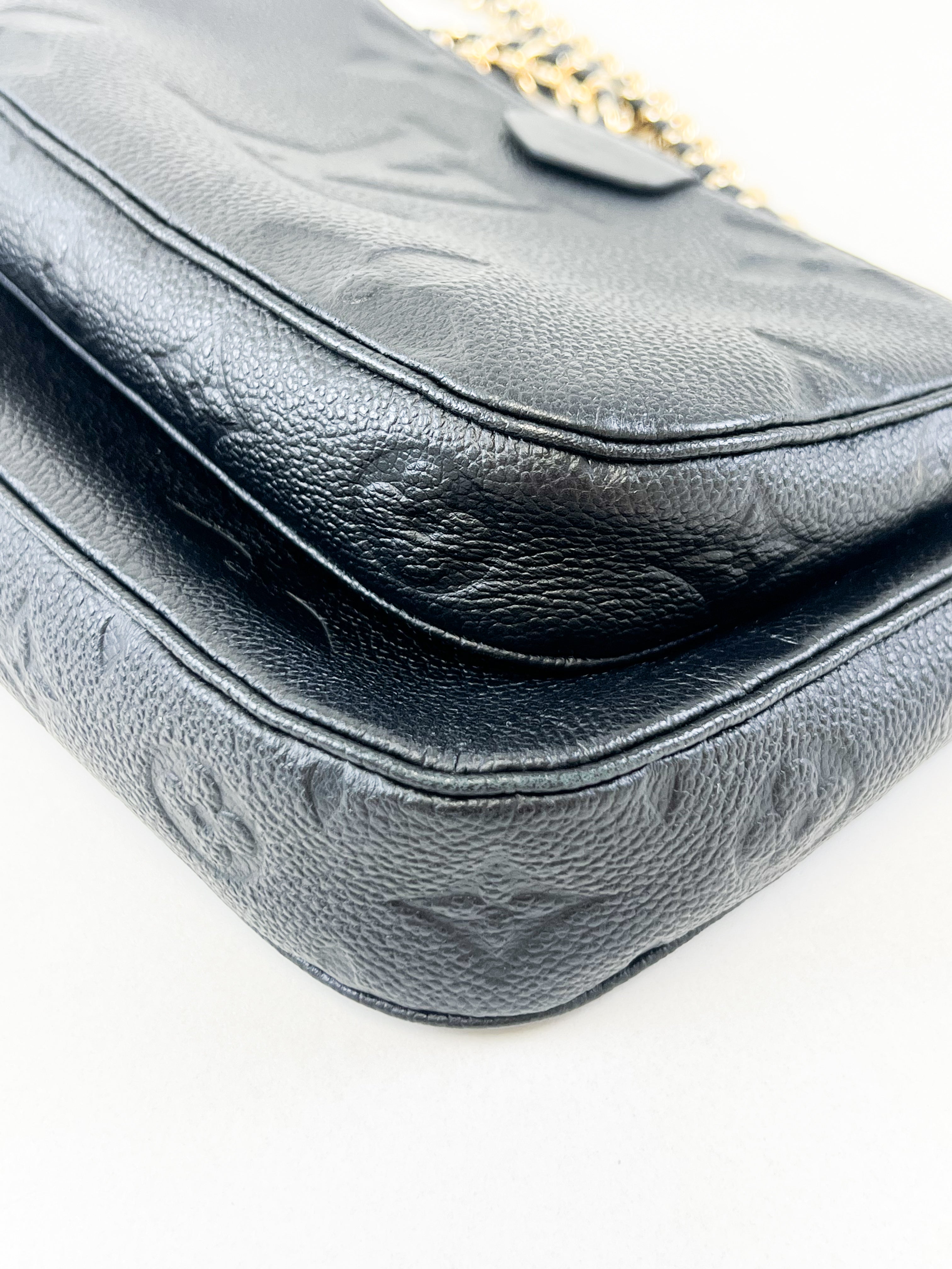 Louis Vuitton Multi Pochette Accessories in Monogram Empreinte Leather