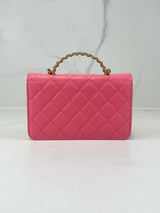 Chanel 22S Pink Caviar WOC