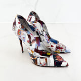 Christian Louboutin Hot Chick 100 in Multi Print Size 37