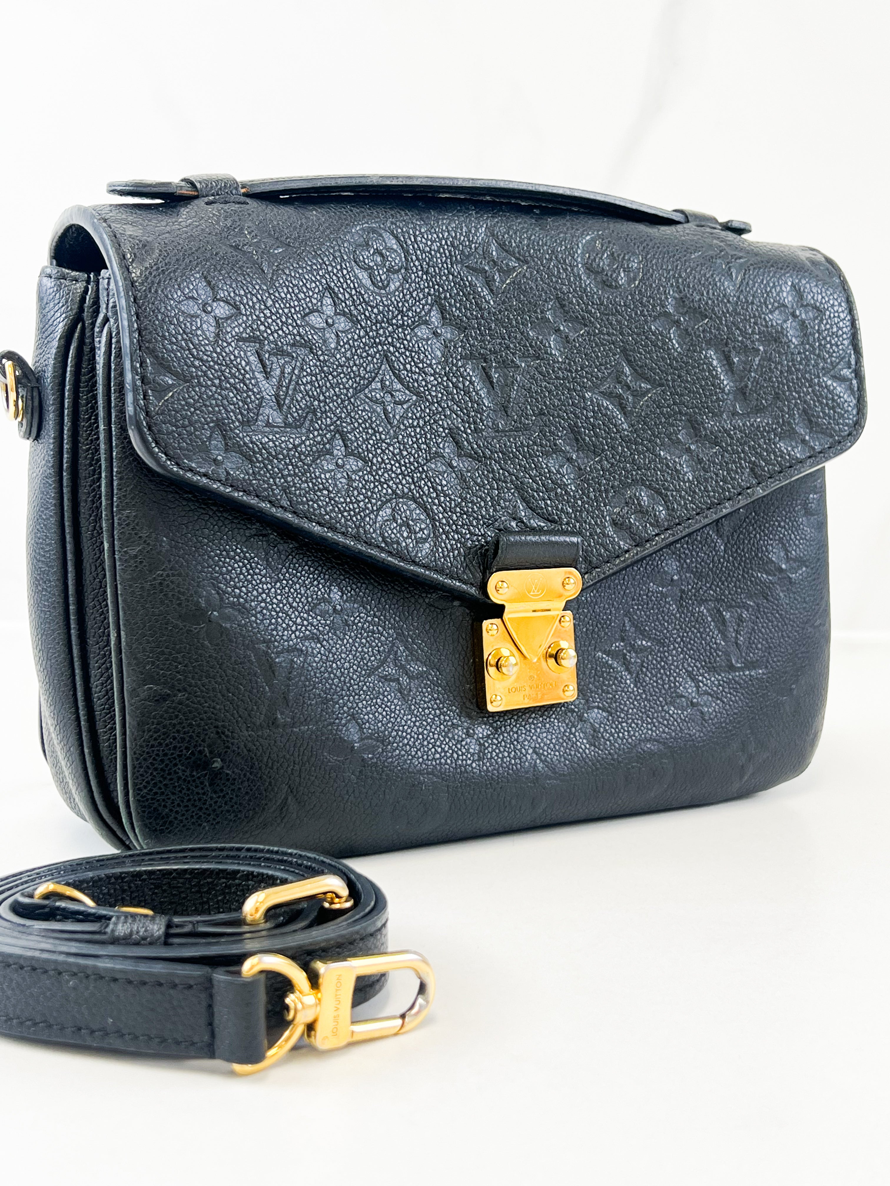 Louis Vuitton Empreinte Black Pochette Metis