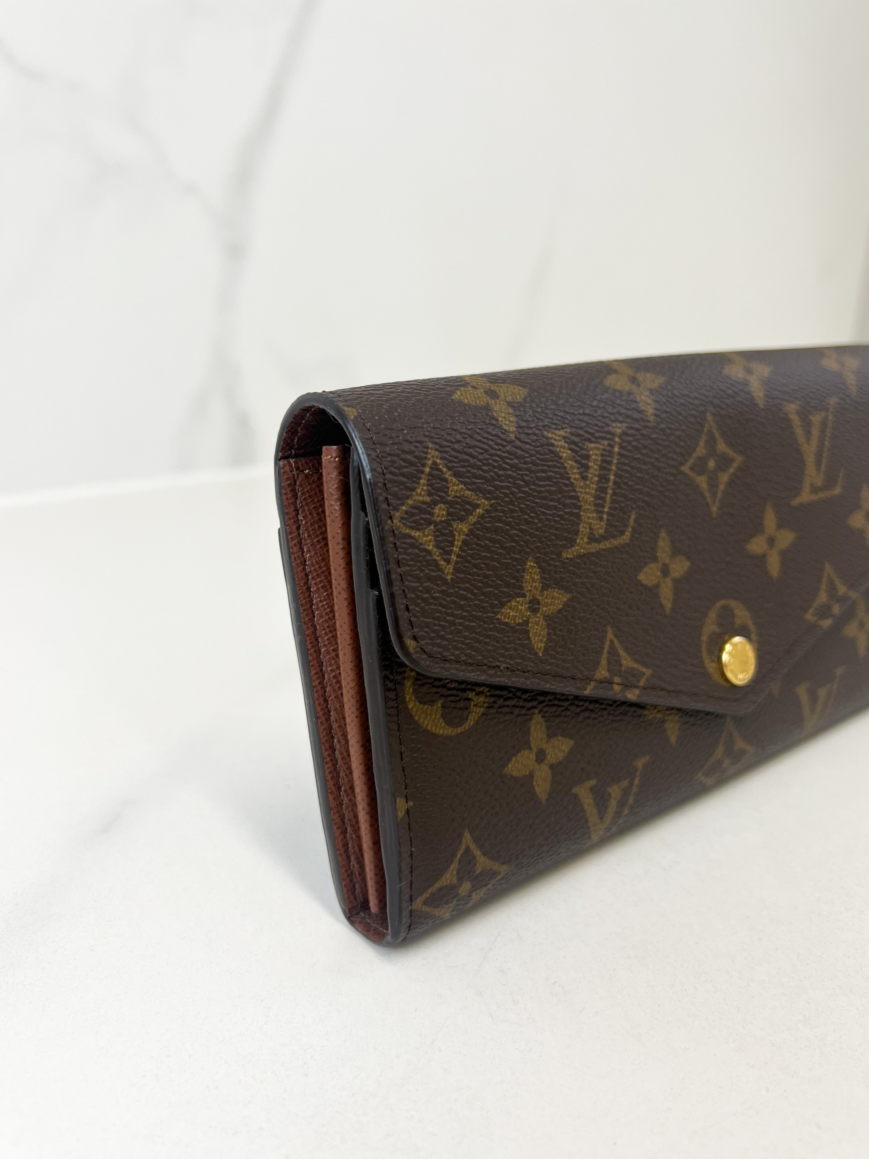 Louis Vuitton Sarah Wallet Monogram Canvas