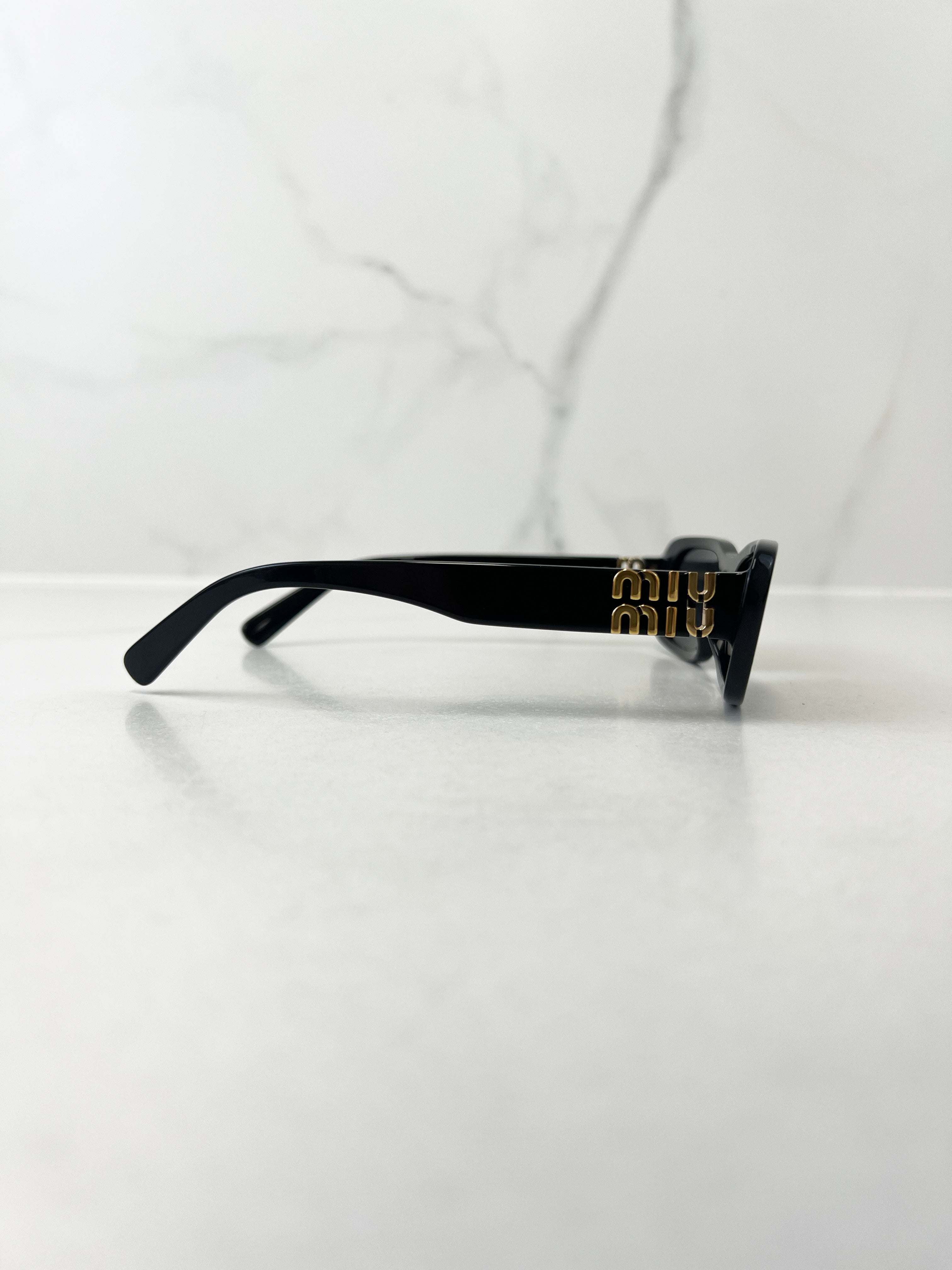 Miu Miu Logo Print Sunglasses