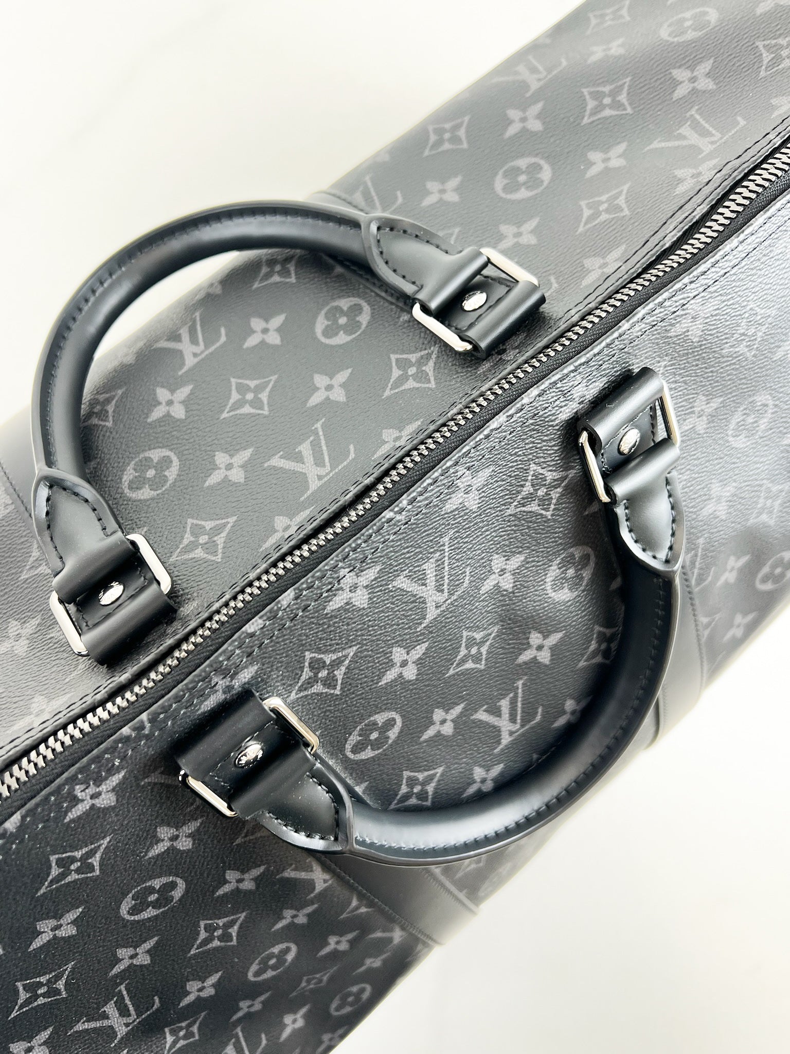 Louis Vuitton Keepall 55 in Monogram Eclipse