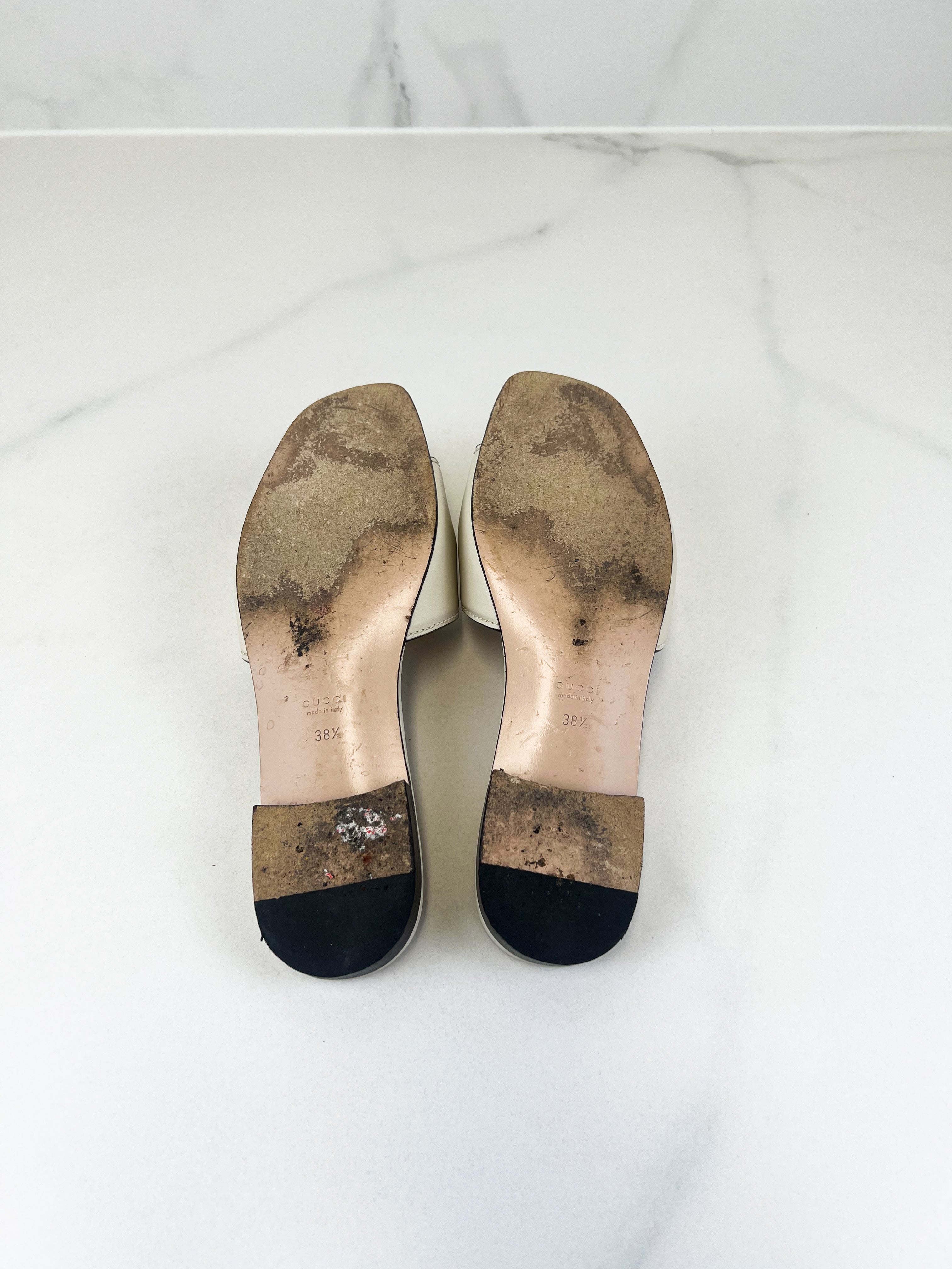 Gucci Interlocking G Cut Out Sandals Size 38.5