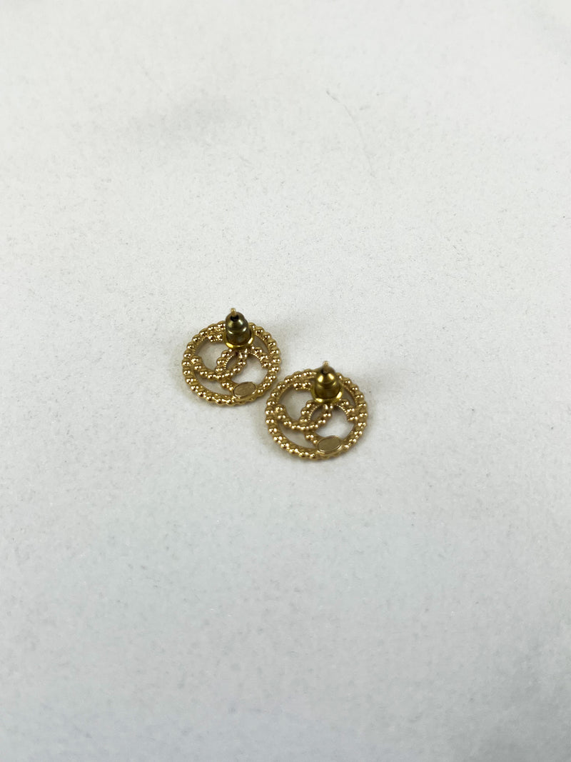 Chanel CC Studs
