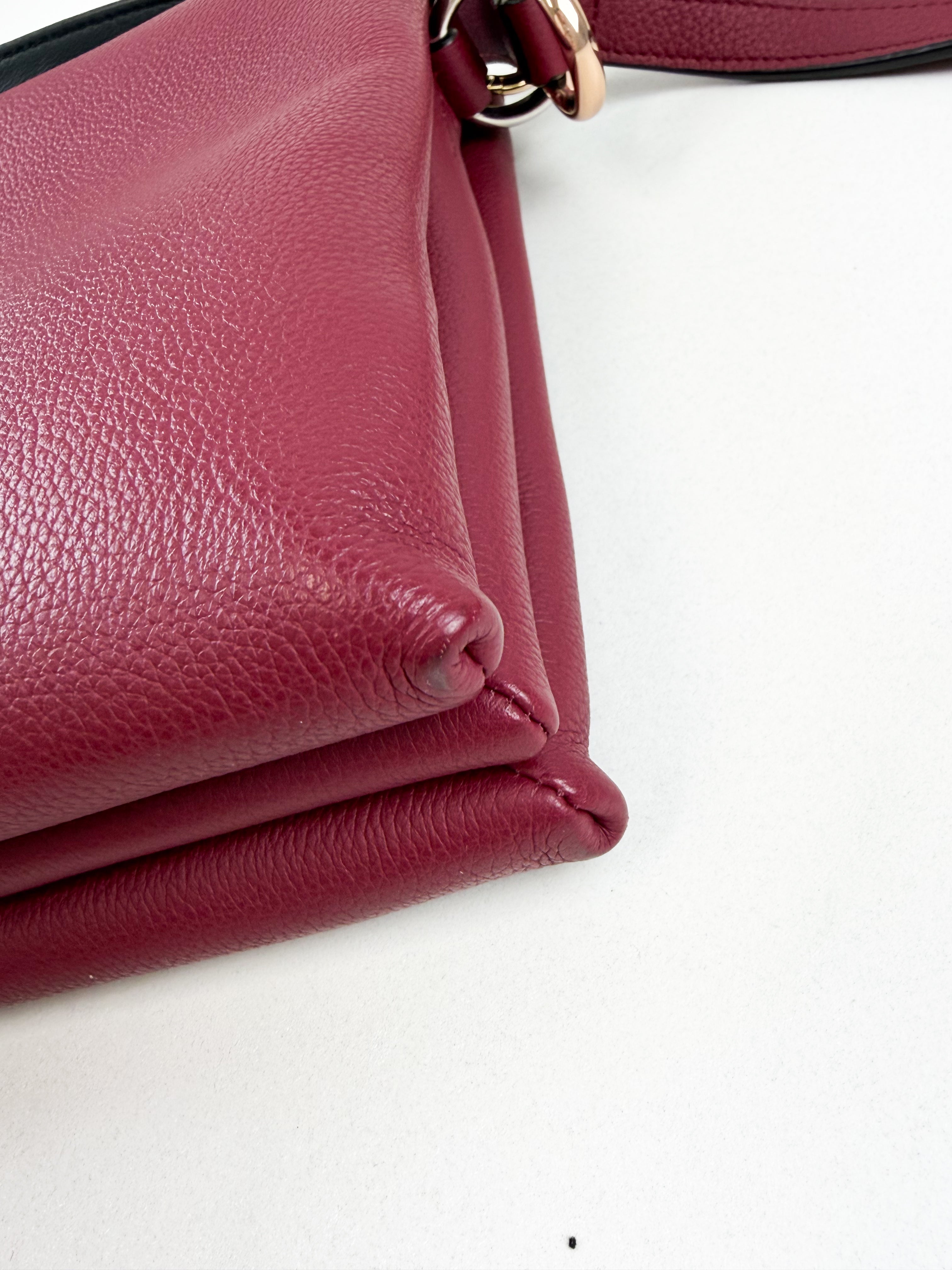 Cartier Trinity Bag in Ruby Red Grained Leather
