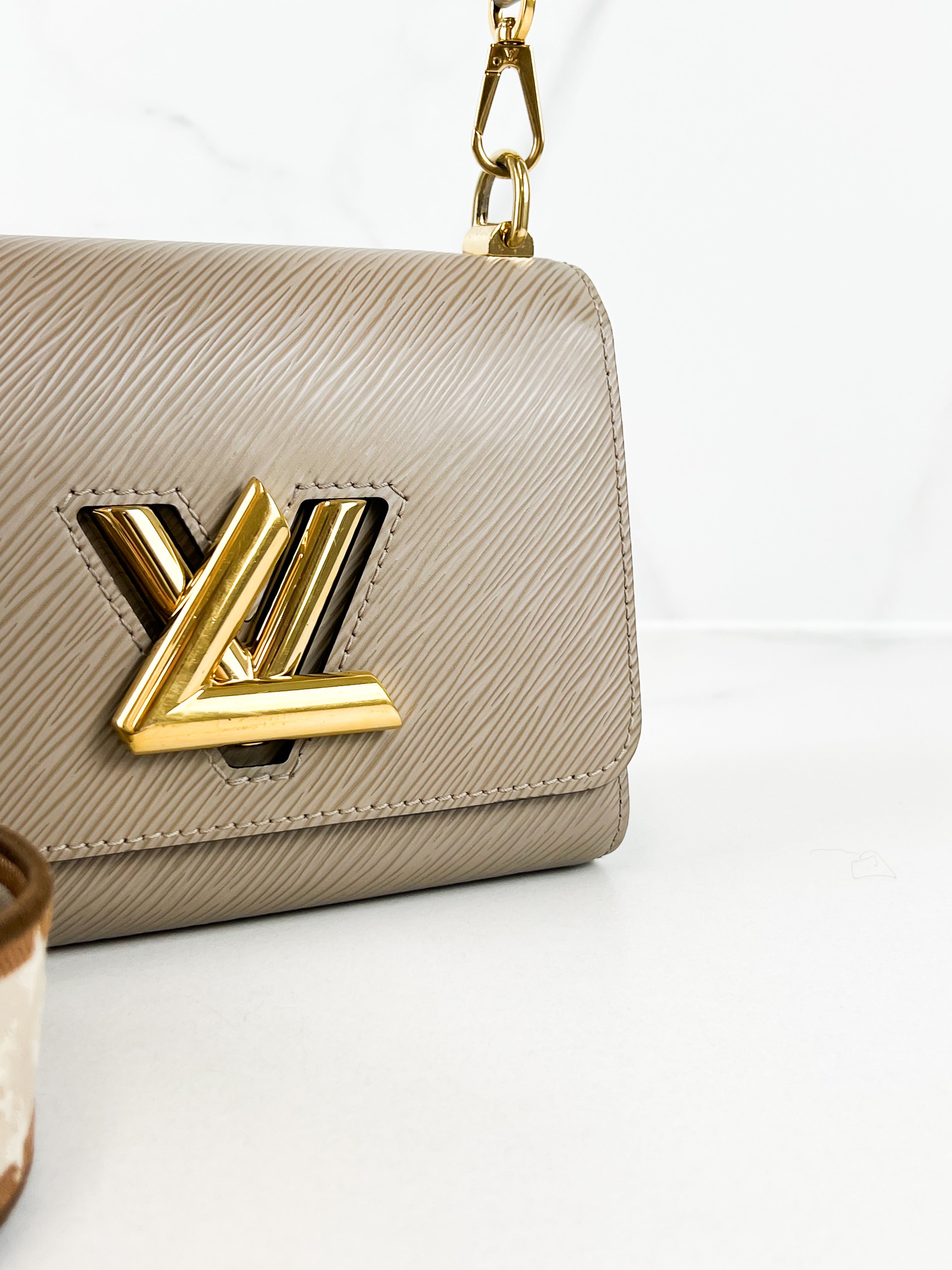 Louis Vuitton Beige Twist PM In Epi Leather with GHW