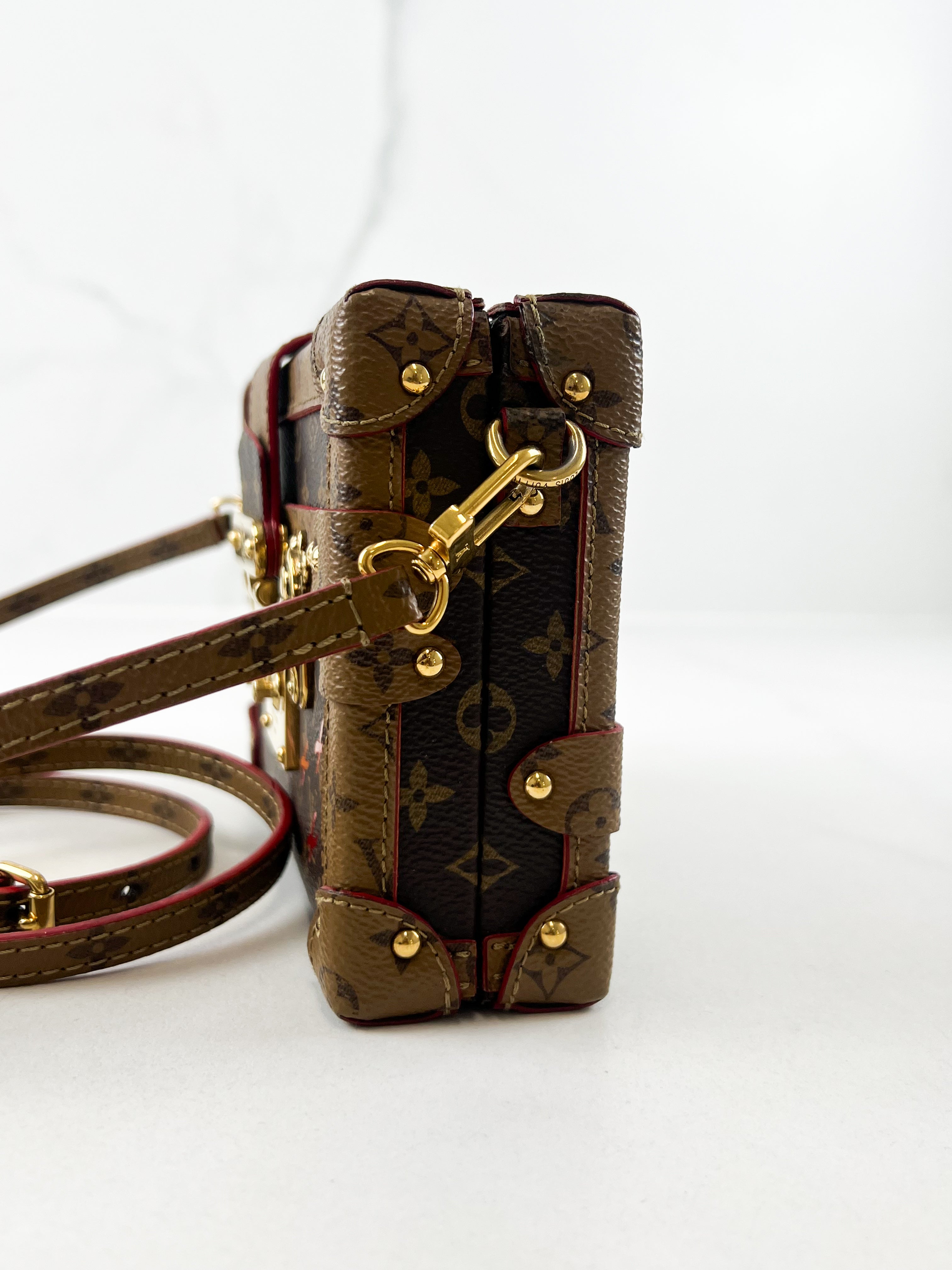 Louis Vuitton Reverse Petite Malle Bag