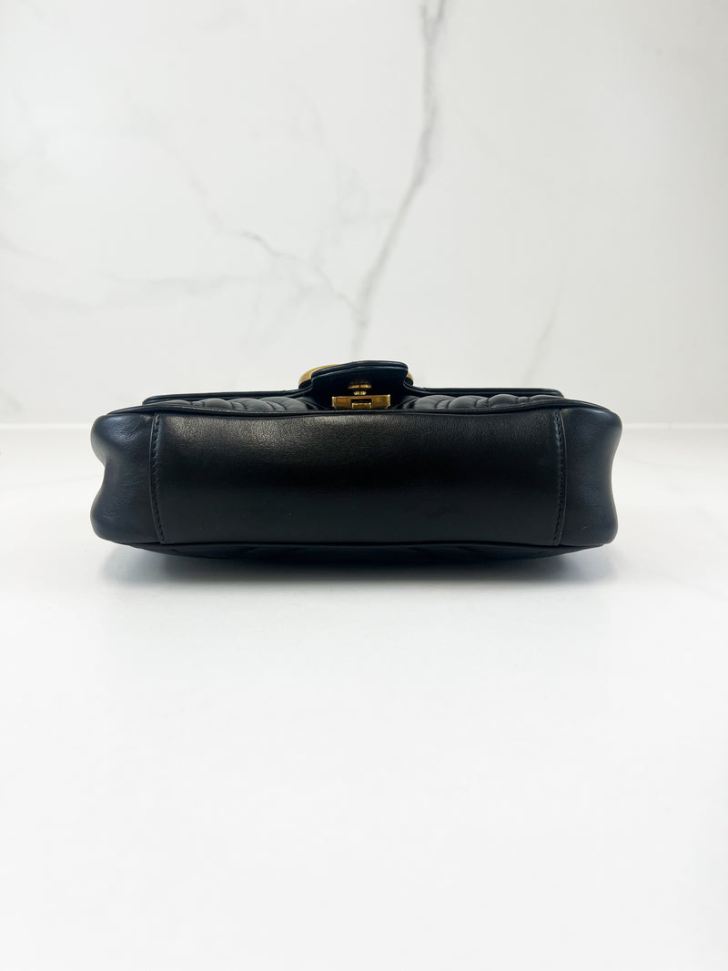 Gucci Marmont Mini Matelassé Shoulder Bag