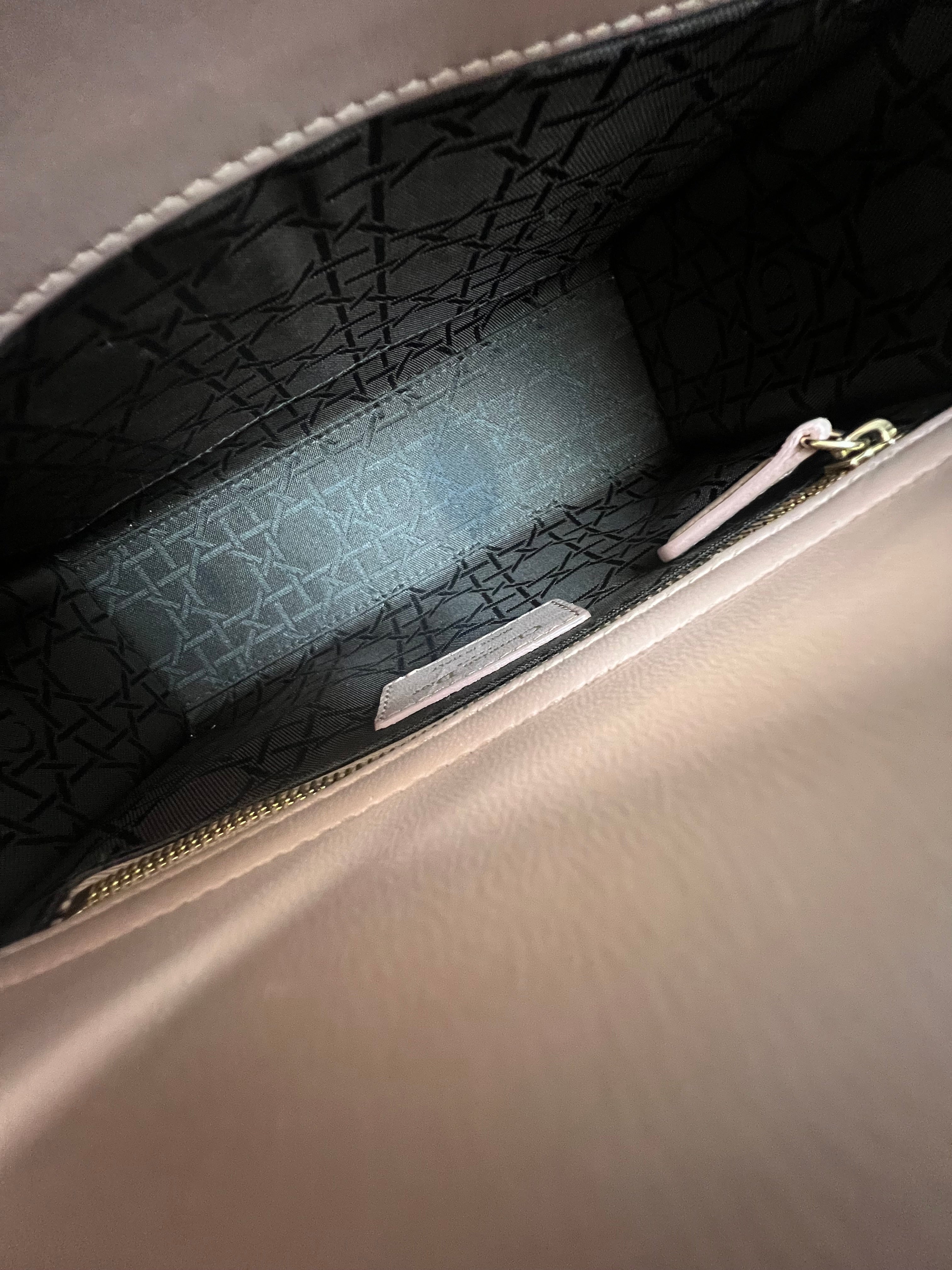 Christian Dior Small Lady Dior In Blush Cannage