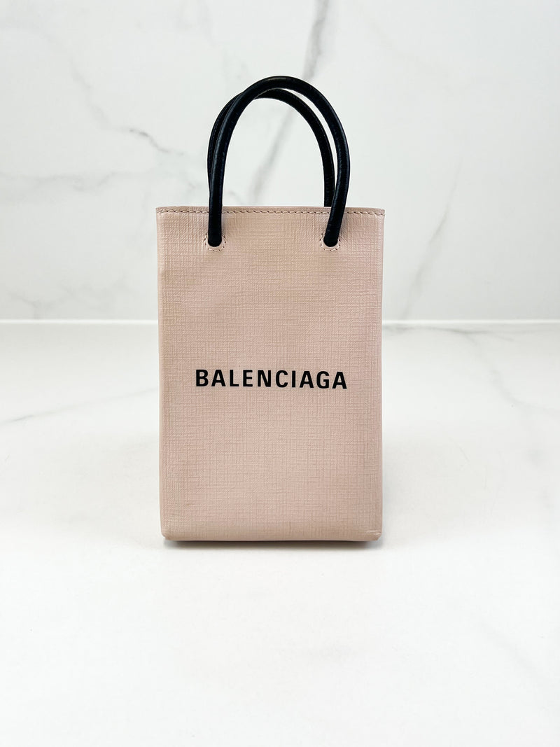 Balenciaga Phone Holder Tote Bag