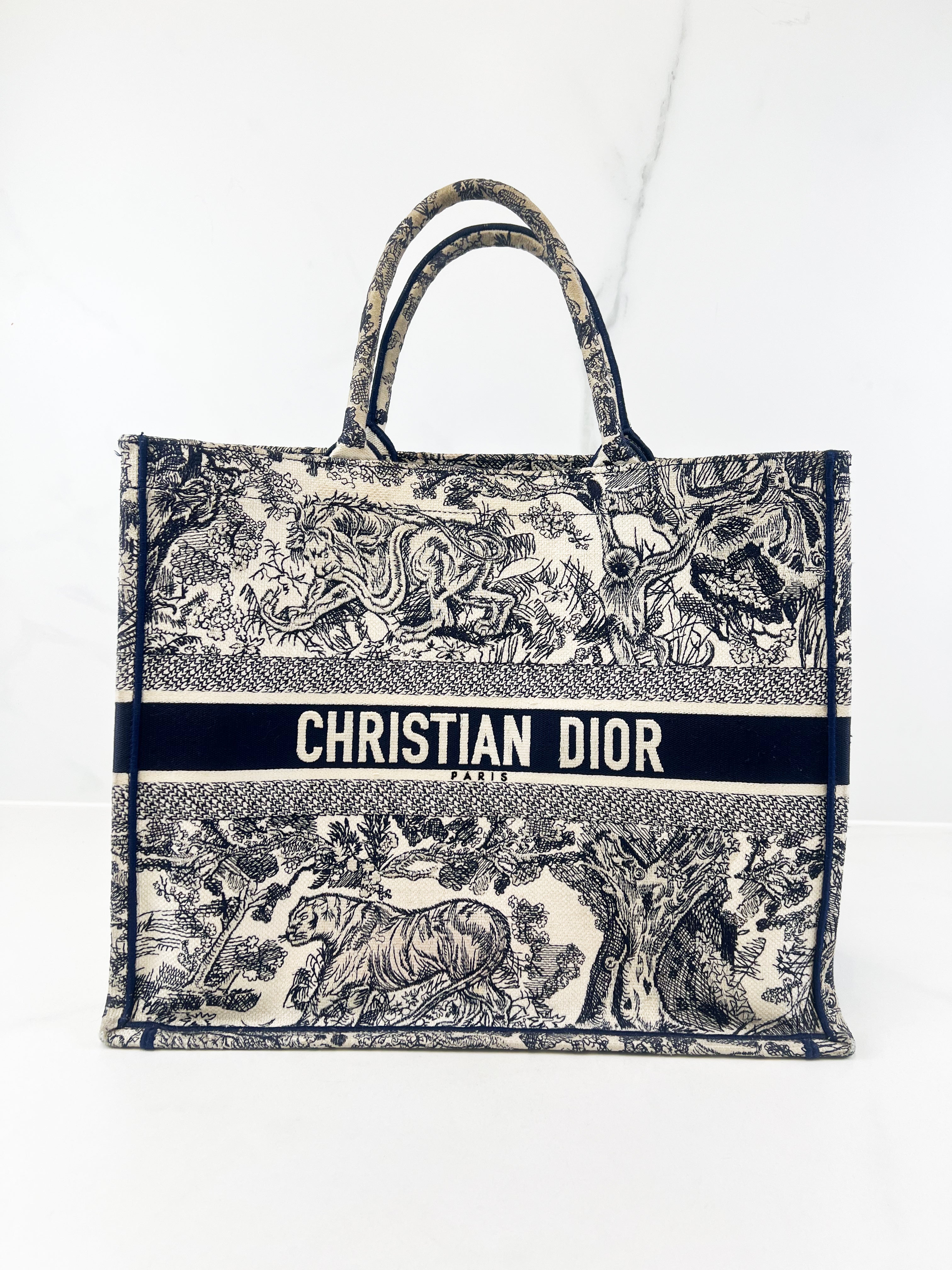 Christian Dior Large Book Tote