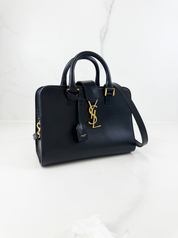 Saint Laurent Black Baby Cabas