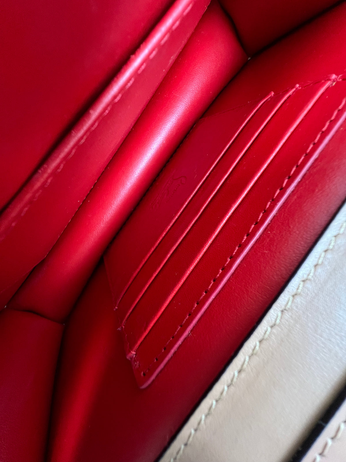 Christian Louboutin Loubi54 Patent Clutch