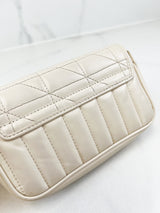 Gucci White GG Marmont Matelasse Super Mini Bag
