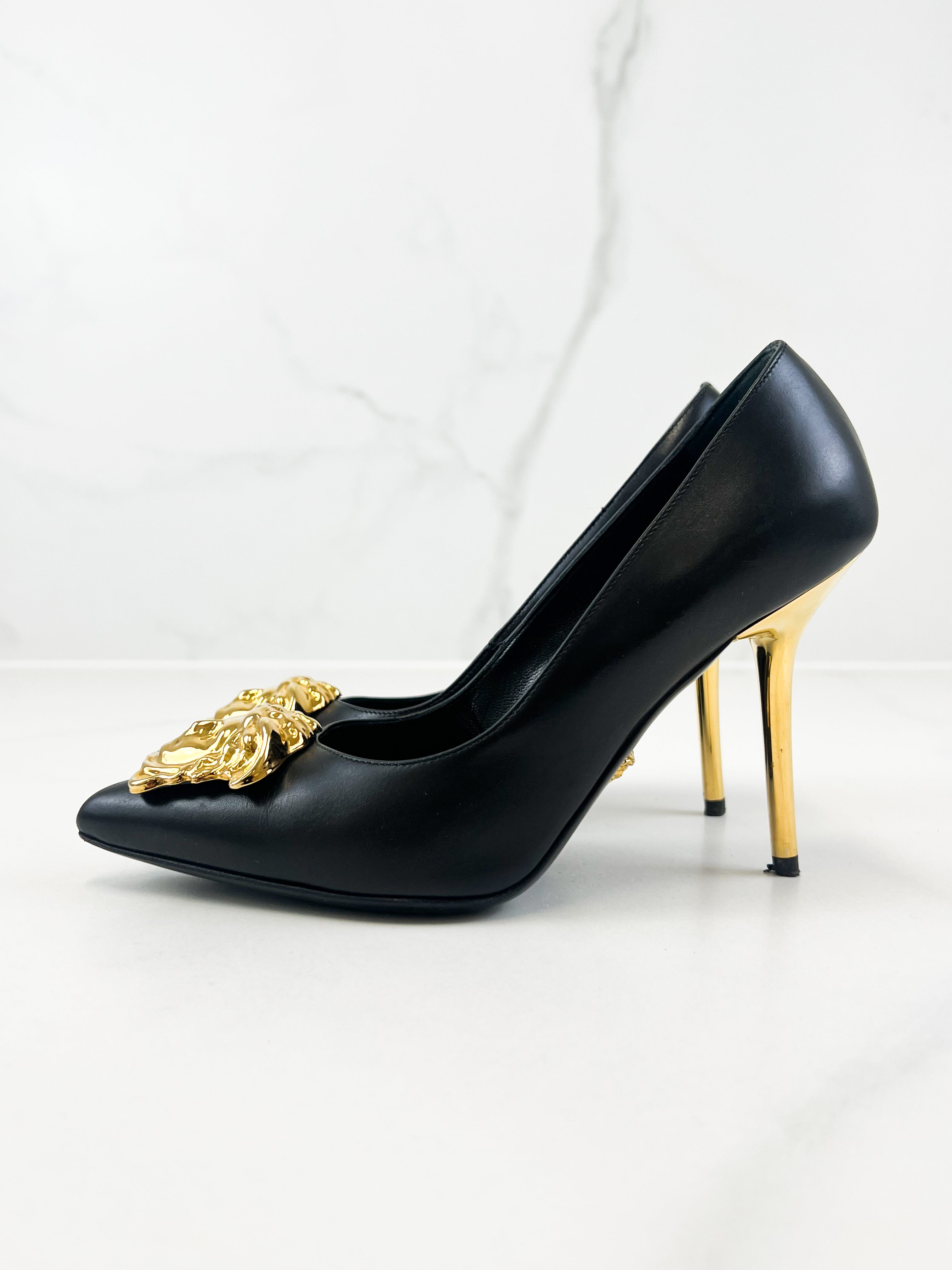 Versace Medusa Heels Size 35