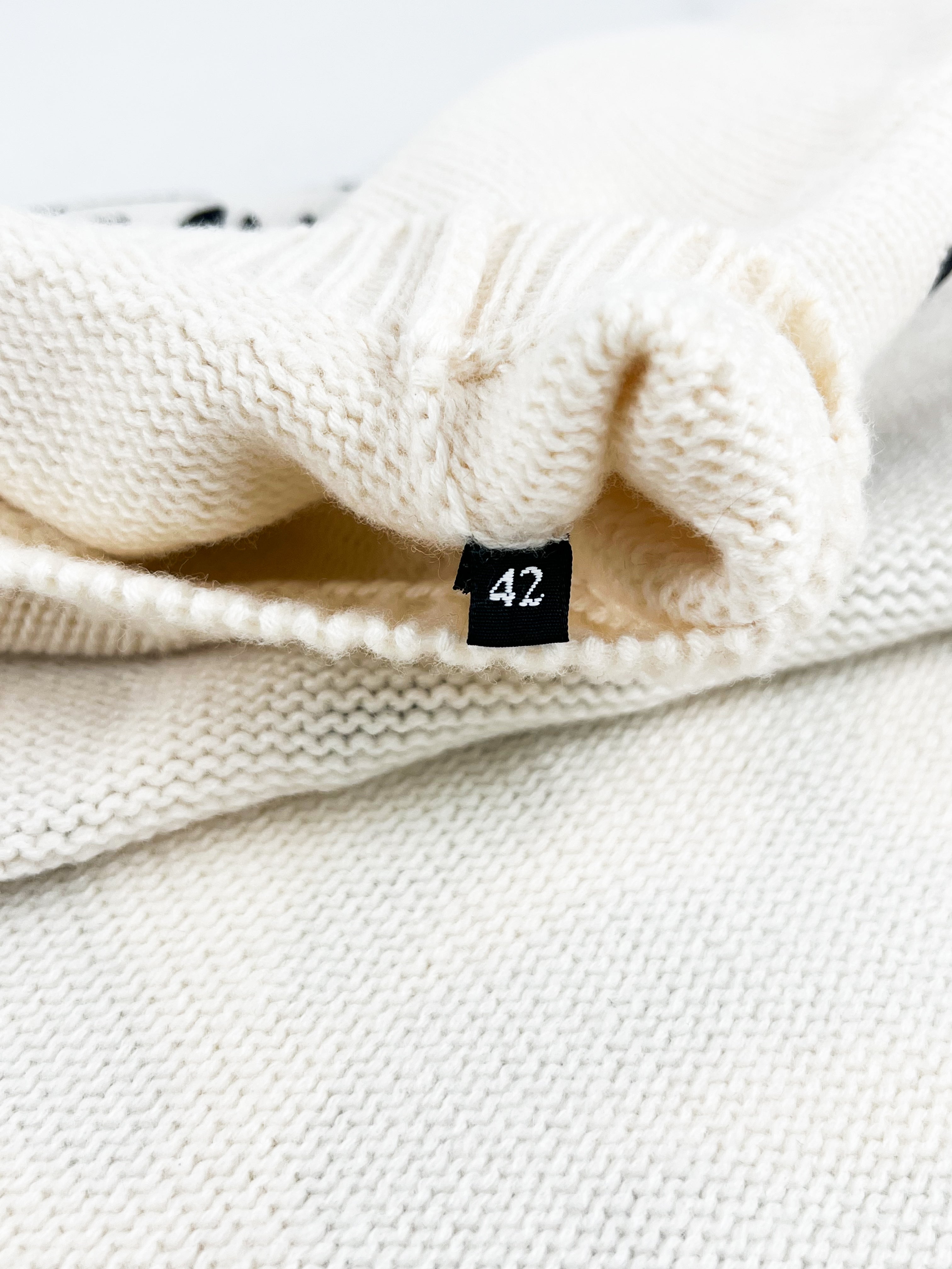 Dolce & Gabbana Printed Cropped Jumper Size 42