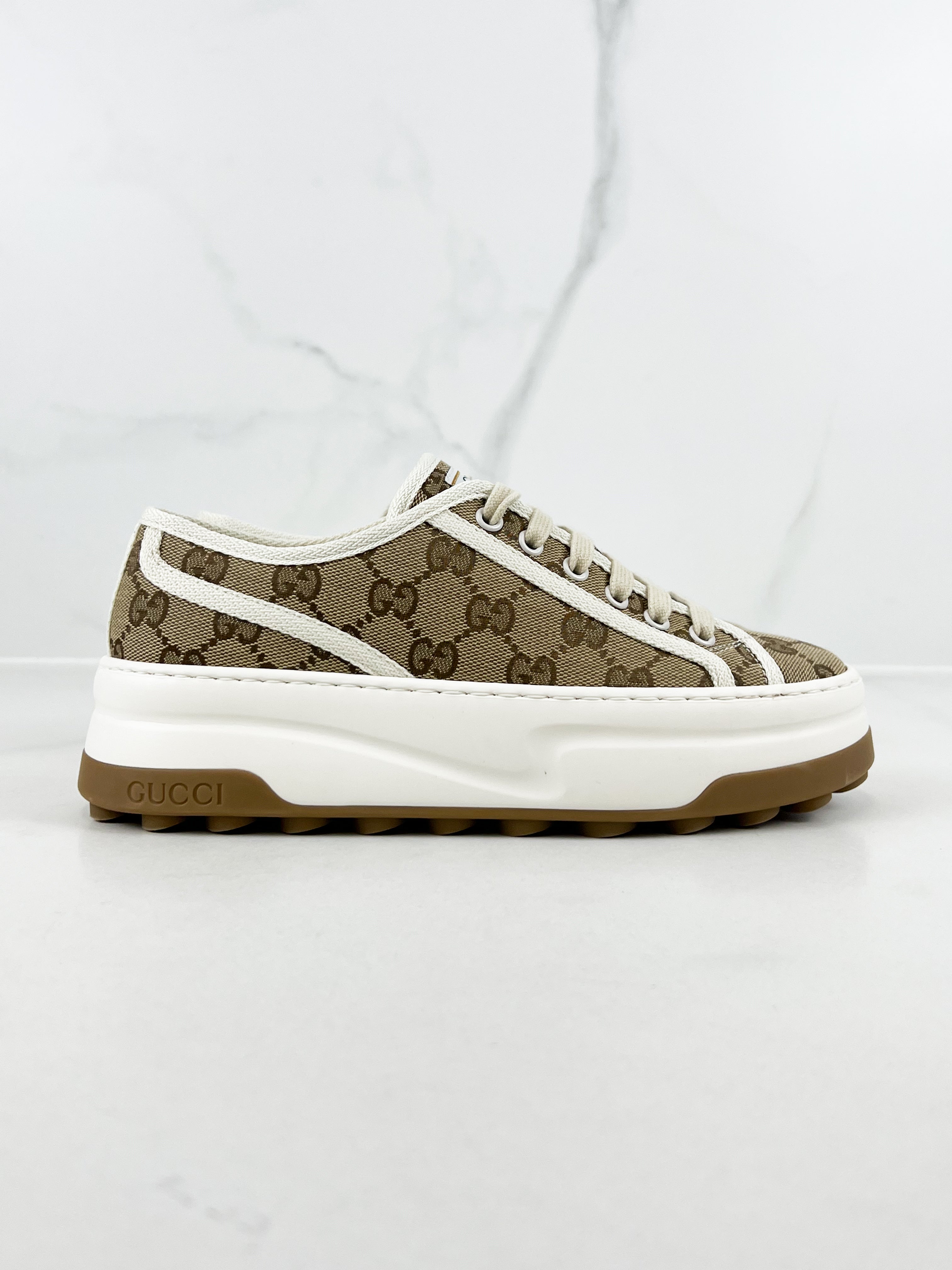Gucci GG Interlocking Platform Sneaker