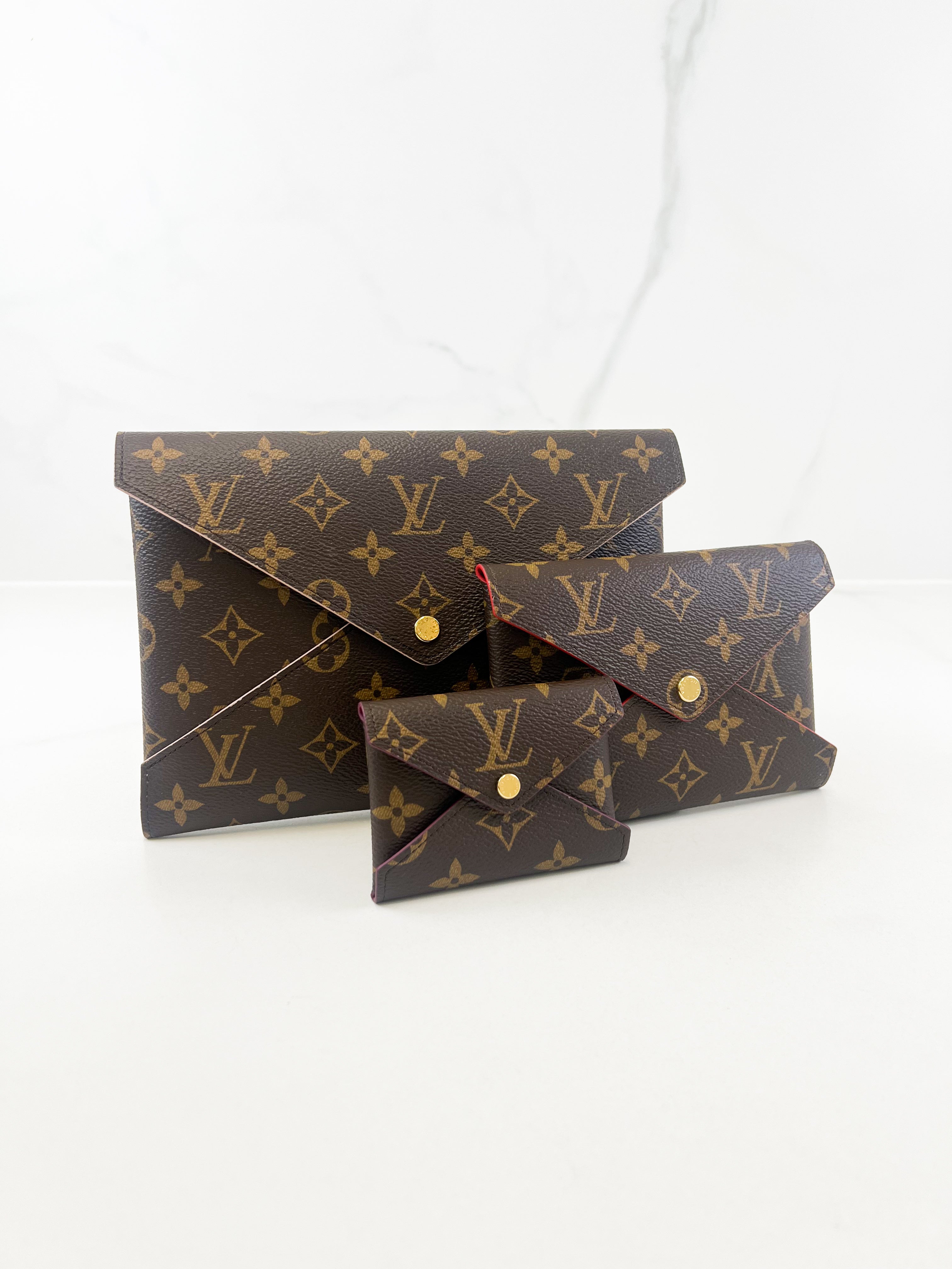 Louis Vuitton Monogram Canvas 3 Pouch Set